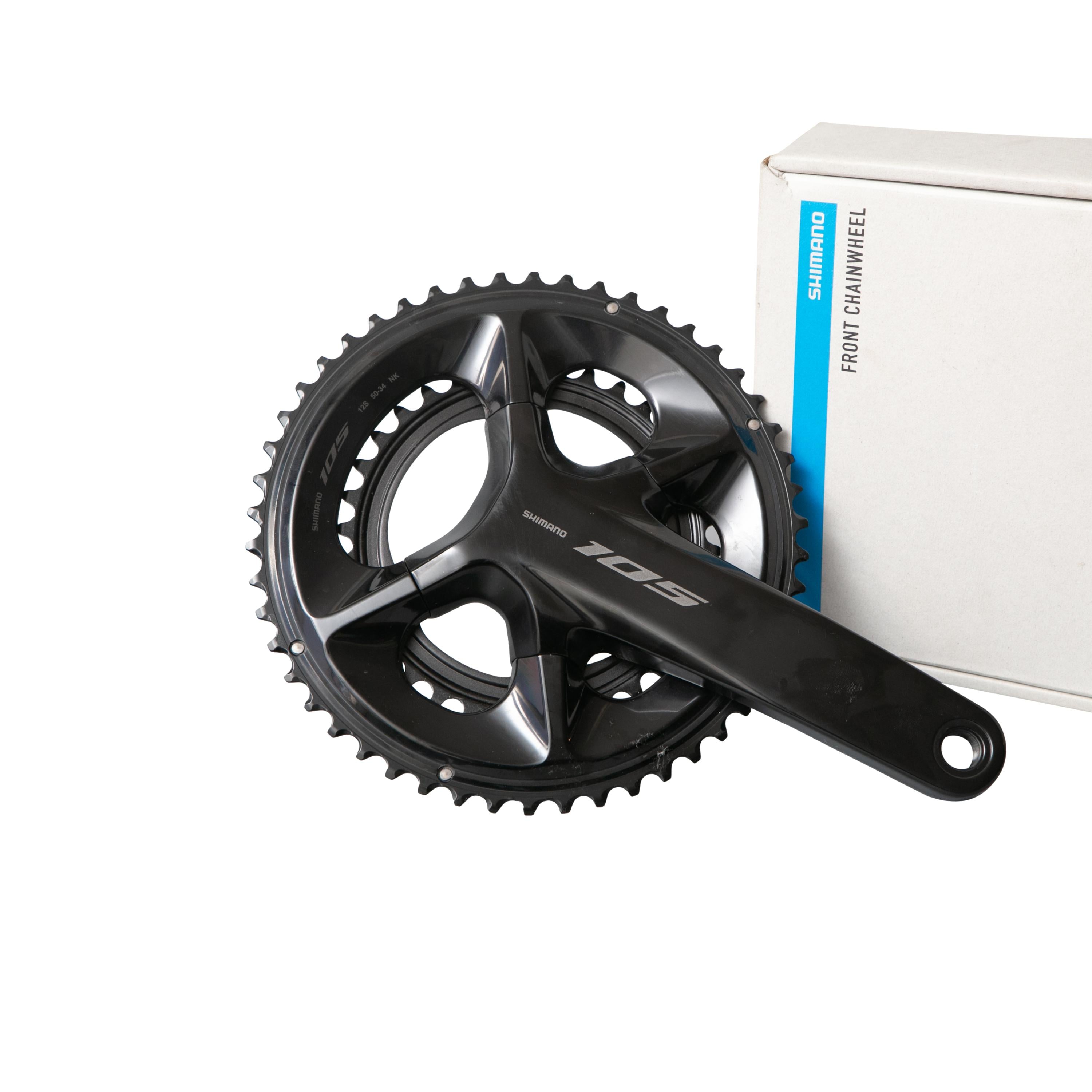 Pedivela Shimano FC-R7100 Preto - Tamanho 50-34T