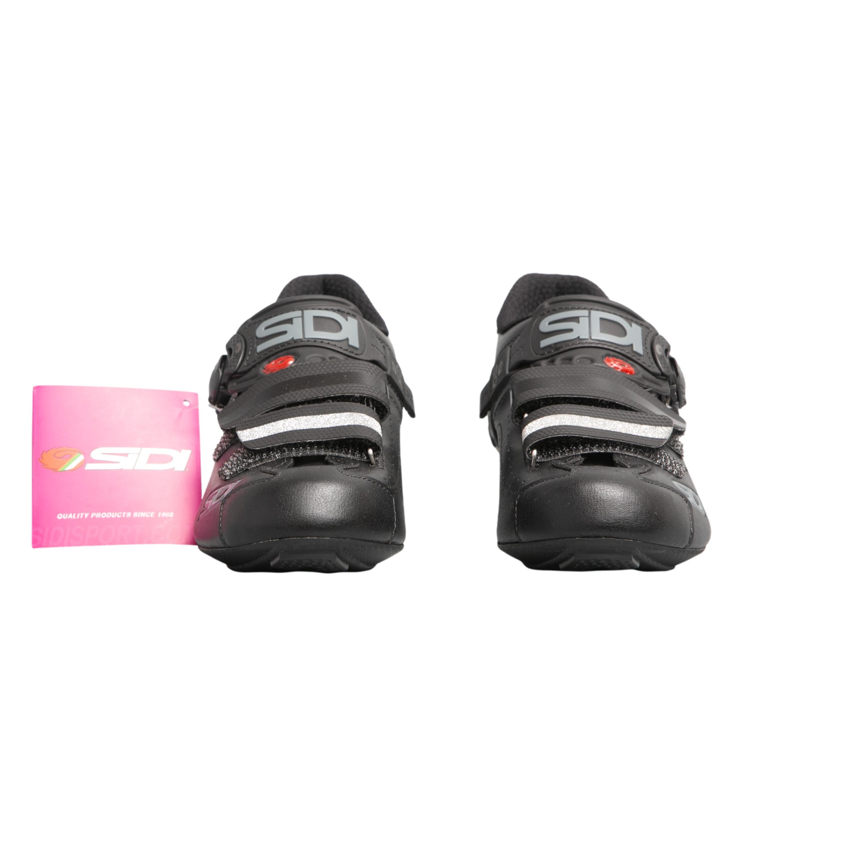 Sapatilha Feminina Ciclismo SiDi Scarpe Alba 2 Preta - Tamanho 37 Europa (Novo)