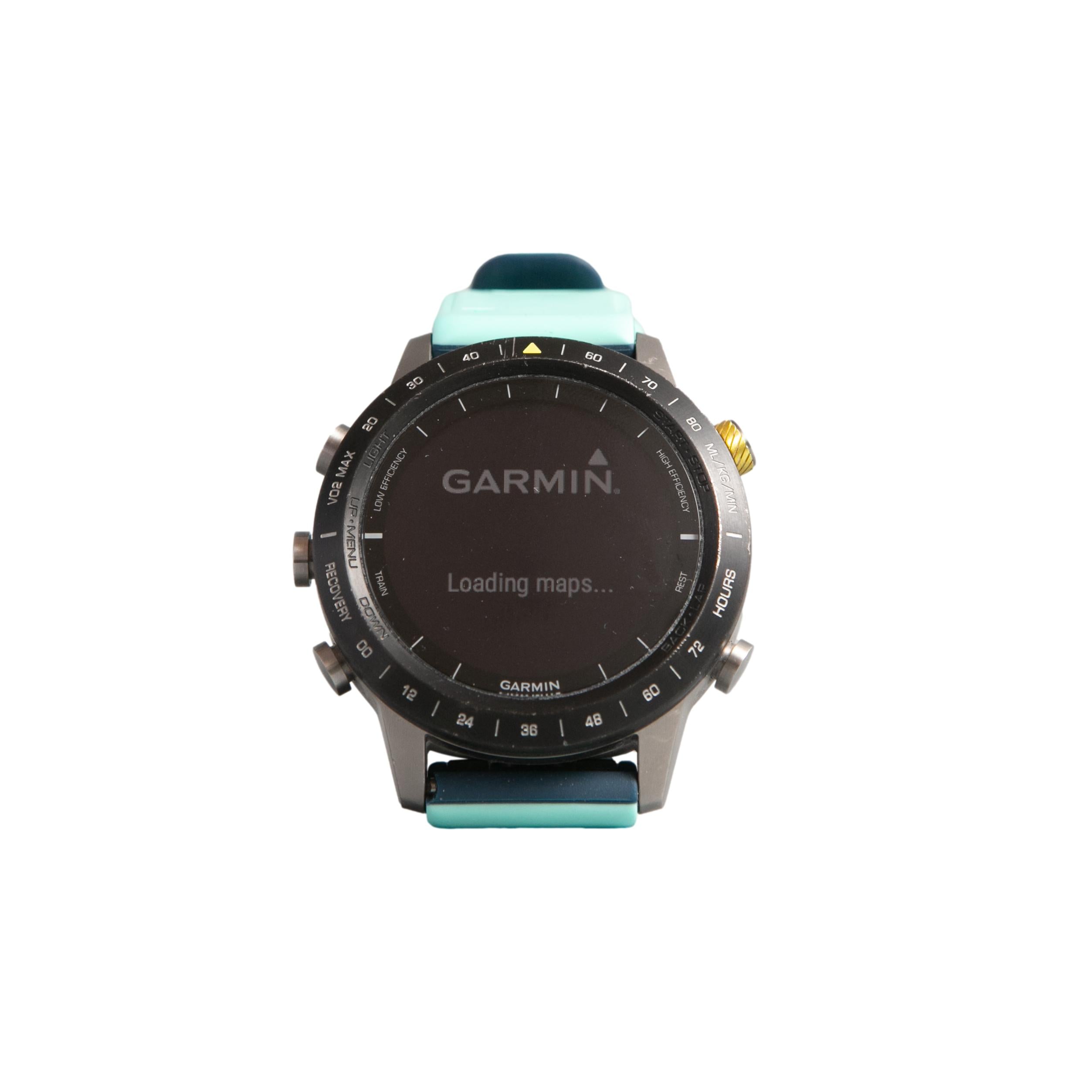 Relógio Unissex Garmin Marq Athlete Preto Com Pulseiras e Carregador - Tamanho Único