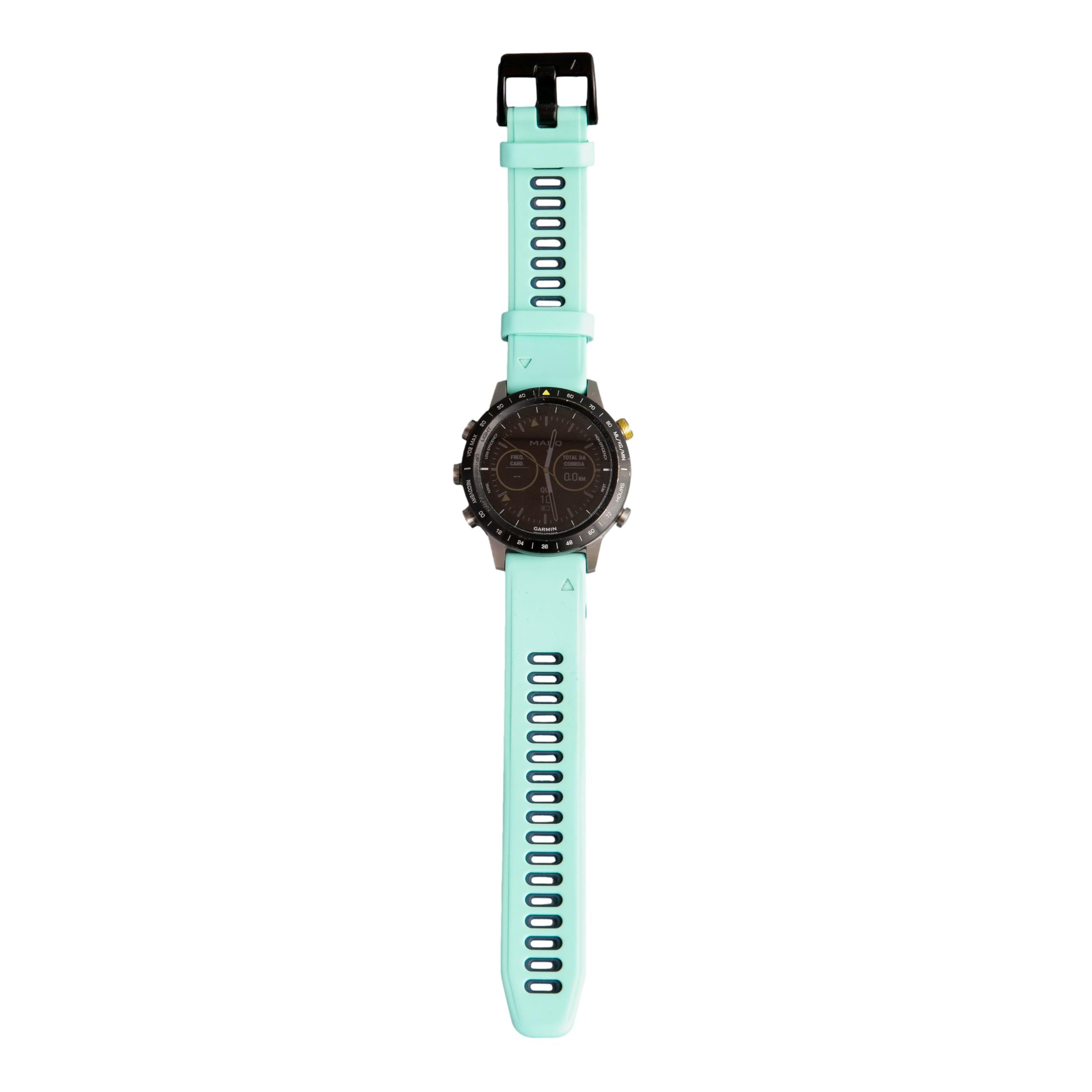 Relógio Unissex Garmin Marq Athlete Preto Com Pulseiras e Carregador - Tamanho Único