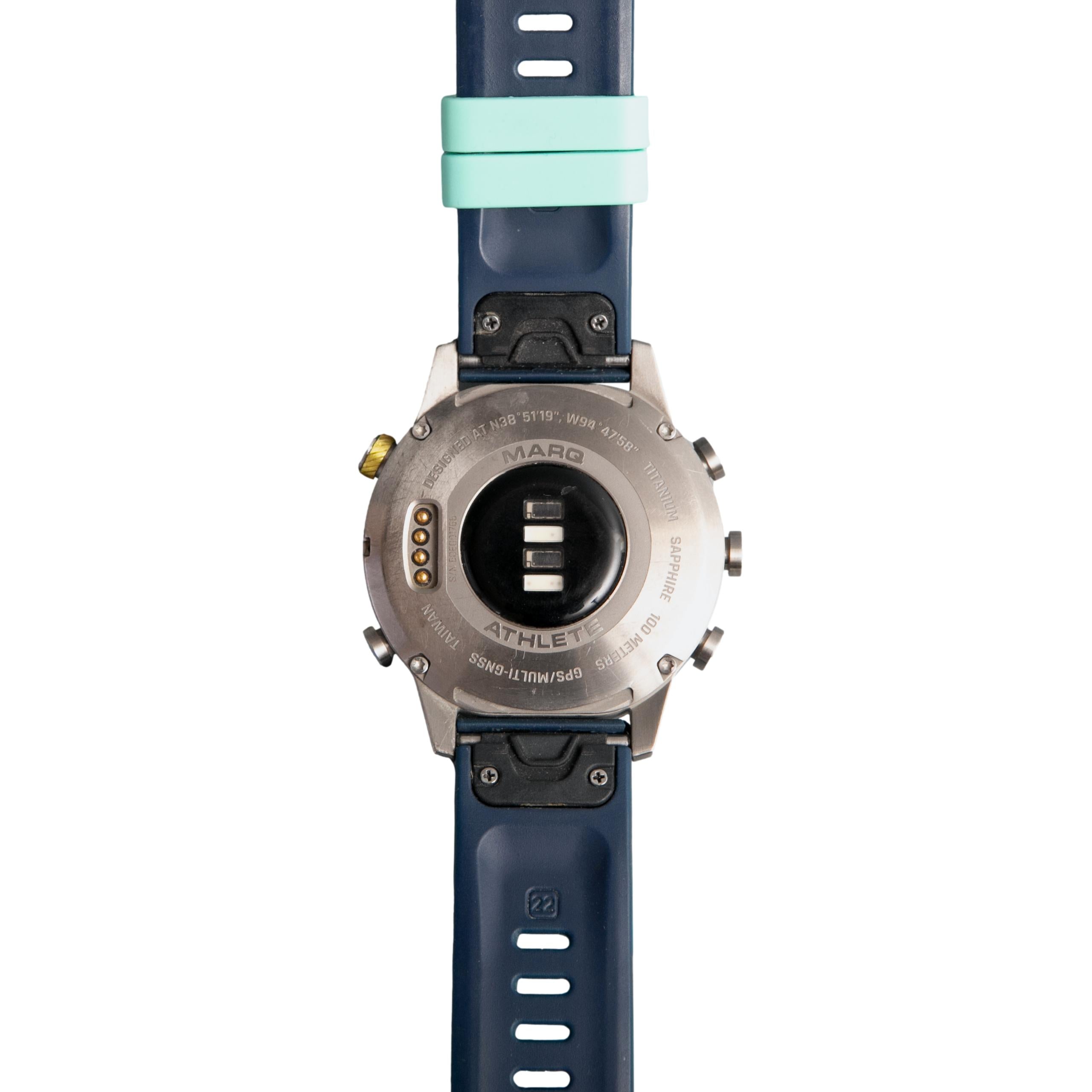 Relógio Unissex Garmin Marq Athlete Preto Com Pulseiras e Carregador - Tamanho Único