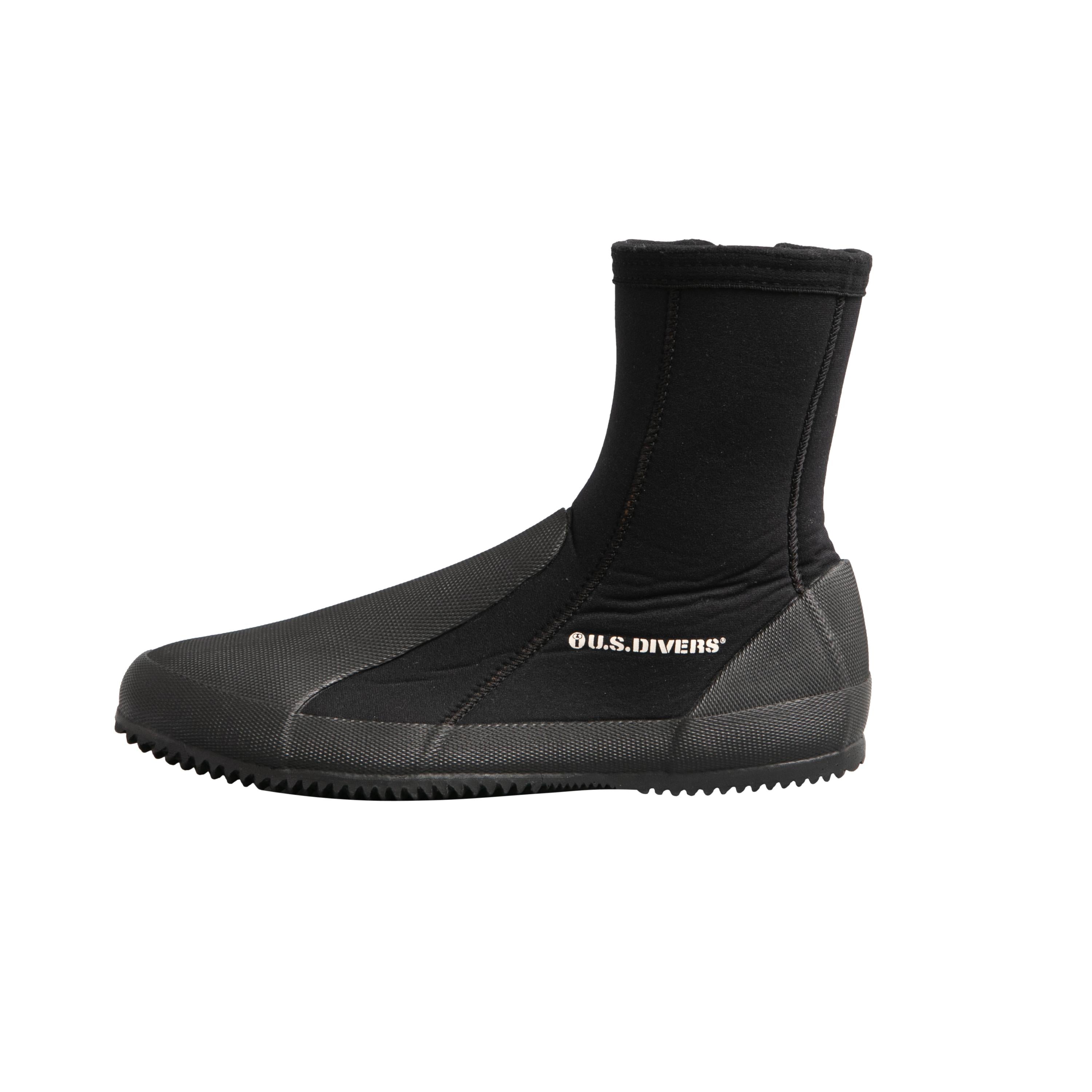 Bota Masculina Mergulho Us Divers Neoprene Preta - Tamanho 9 (Novo)