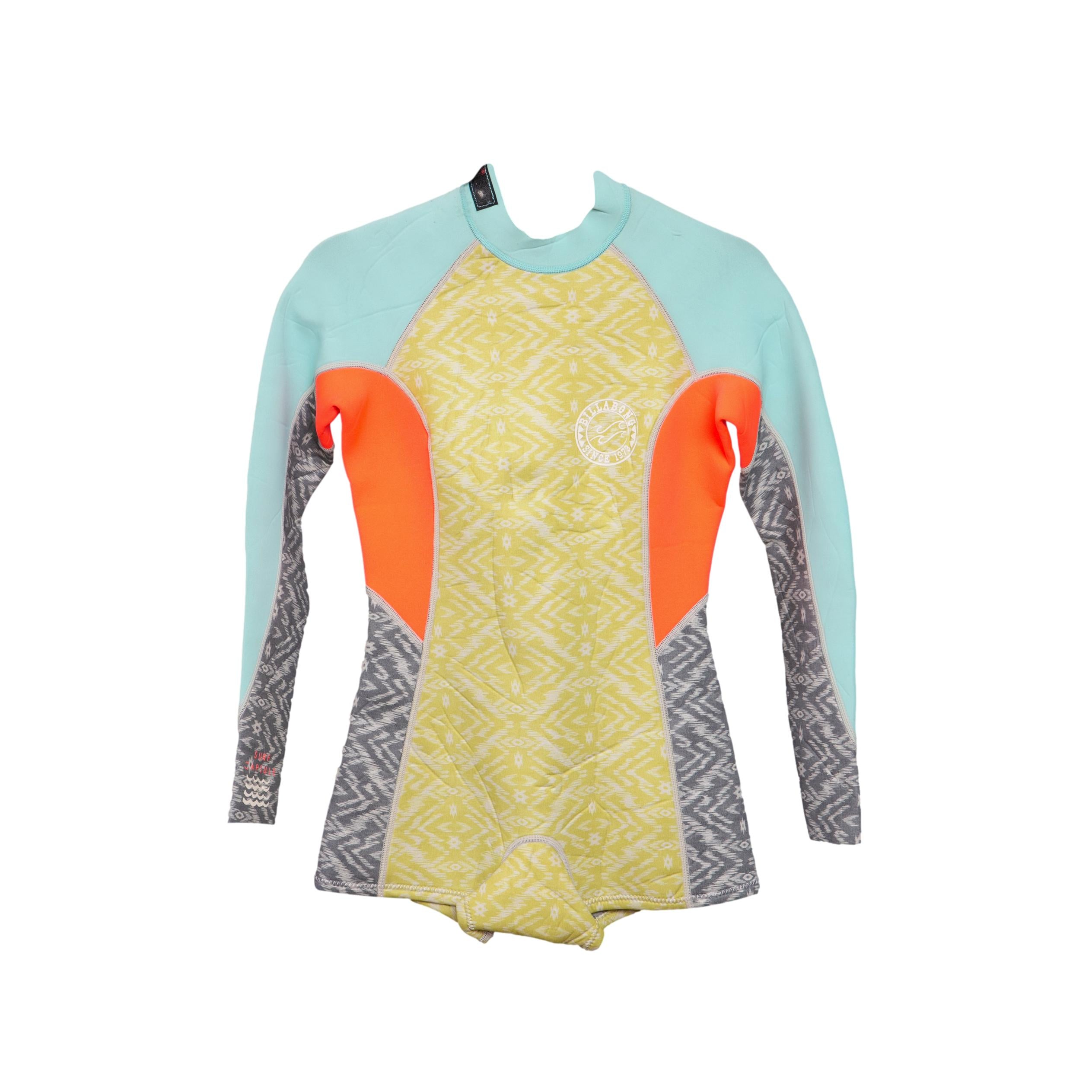 Macacão Feminino Curto Surf Billabong Multicor - Tamanho M