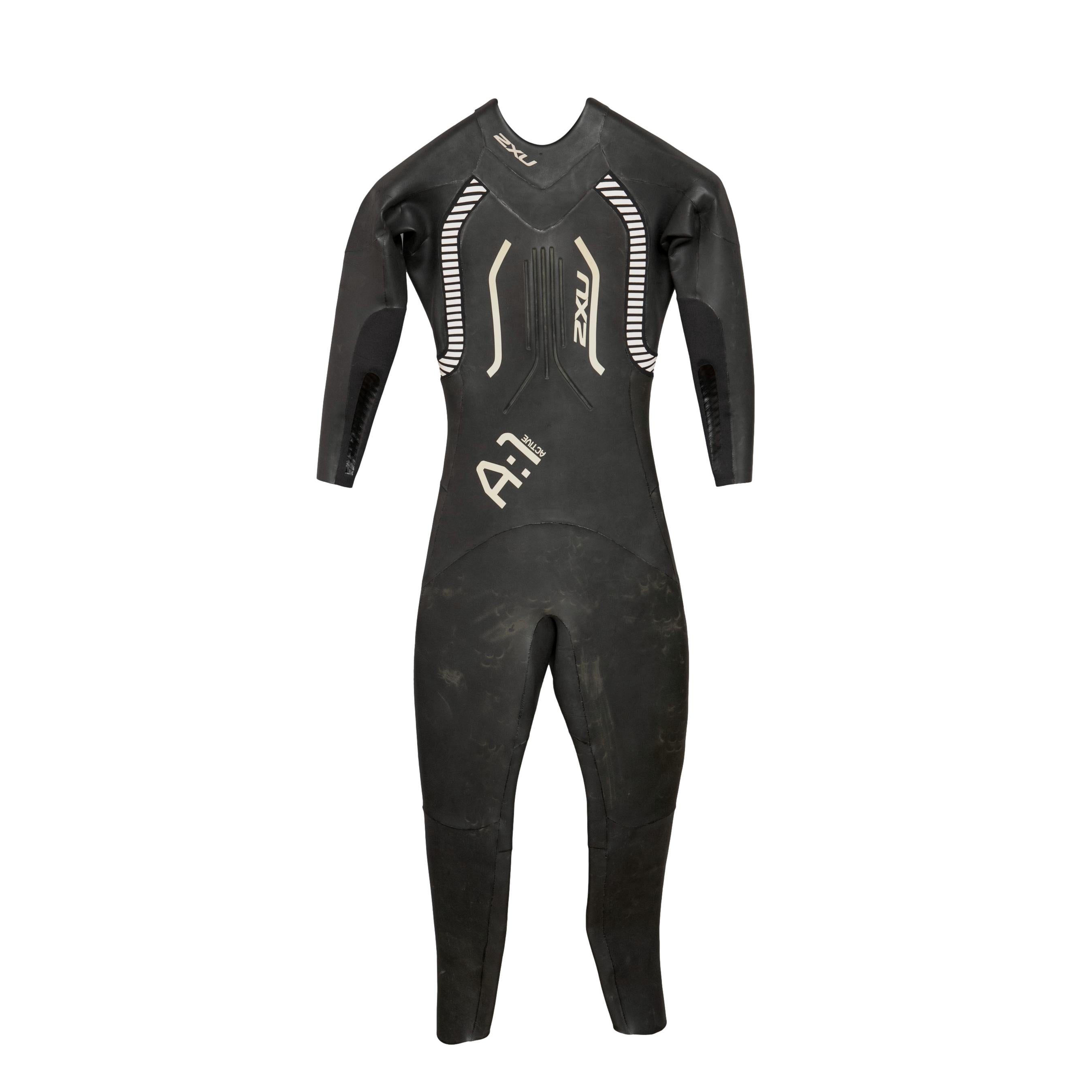 Macacão Masculino Surf 2XU Active A:1 Preto - Tamanho LS