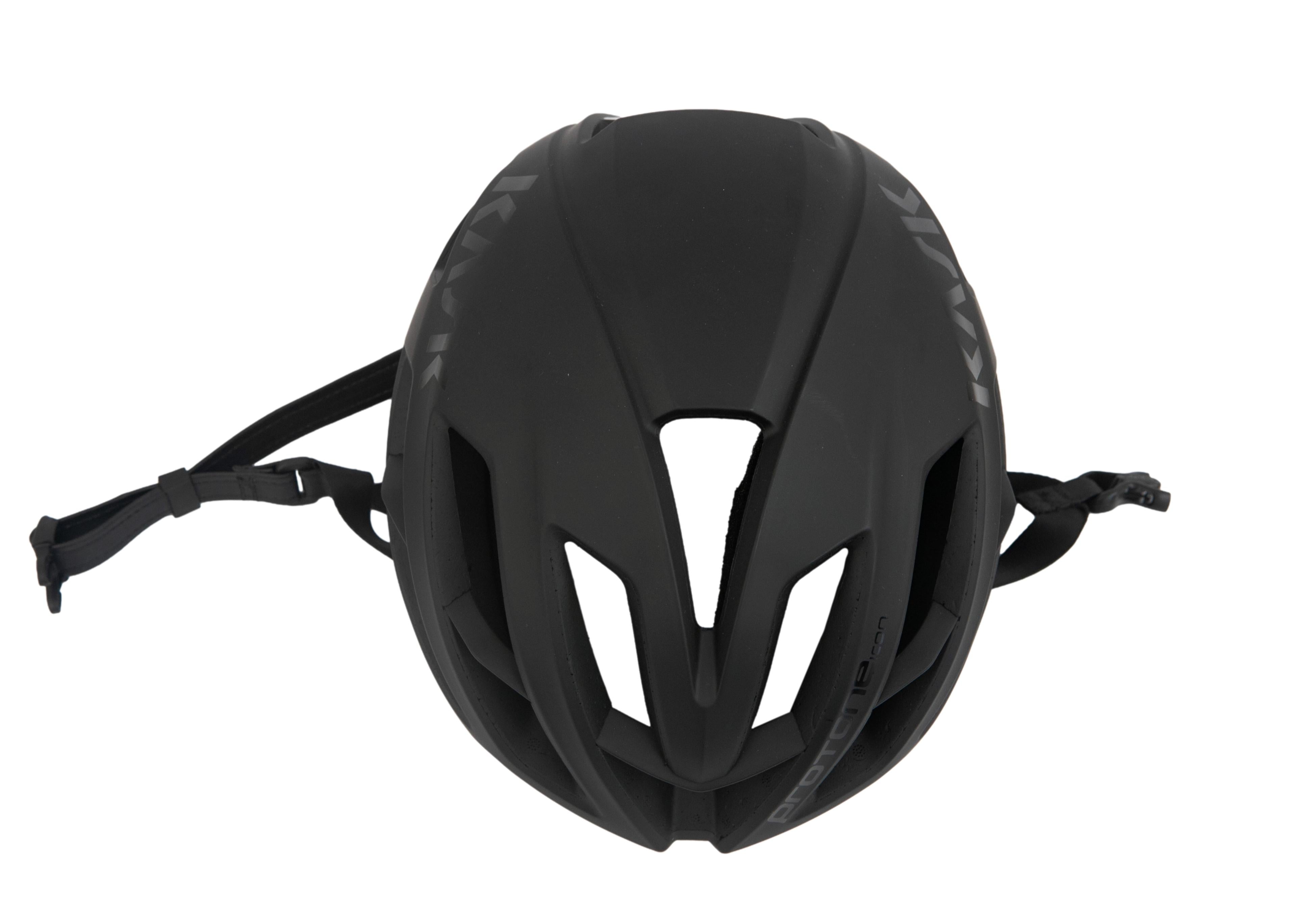 Capacete Unissex Ciclismo Kask Protone Icon Preto Fosco - Tamanho S/ 50-56