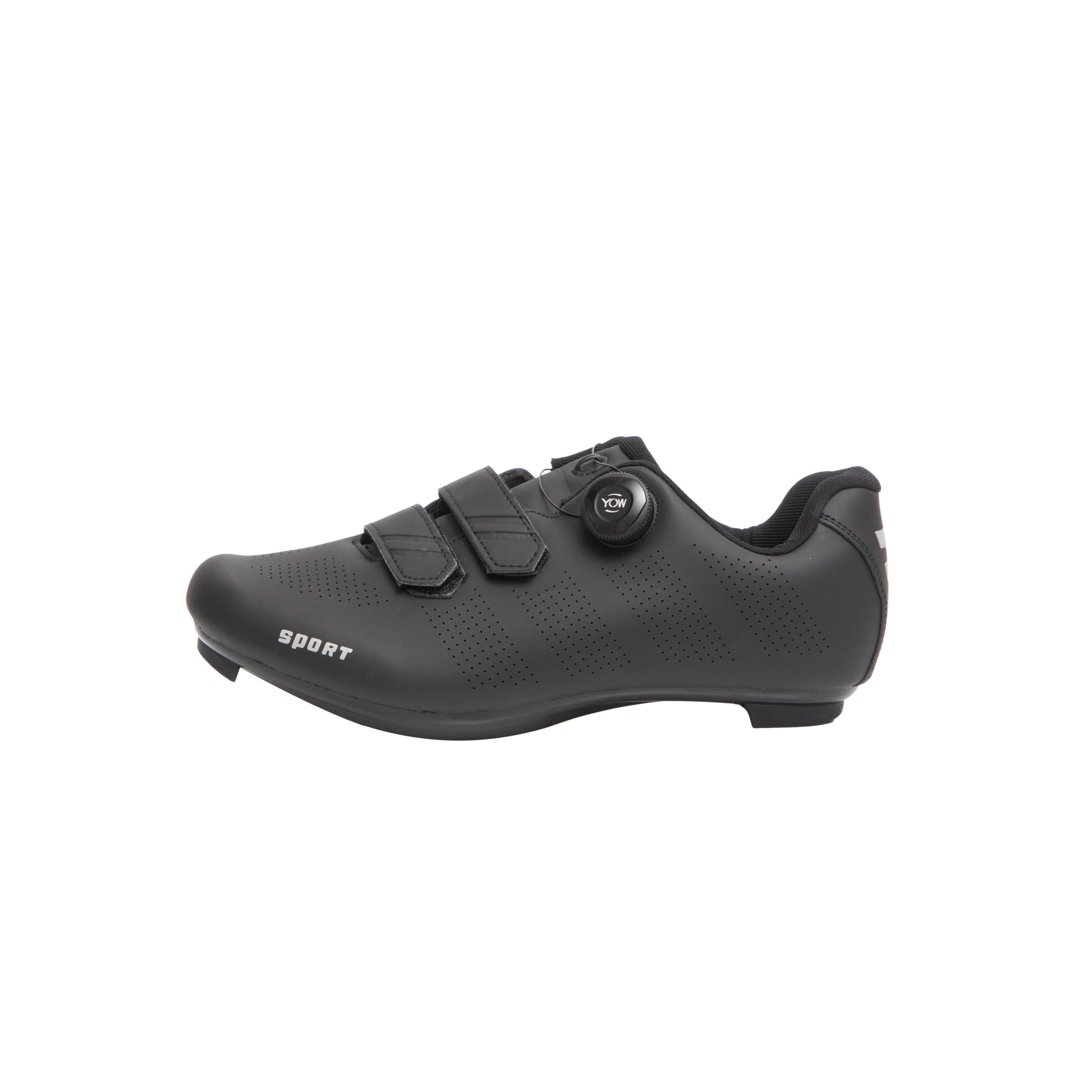 Sapatilha Unissex Ciclismo YOW Sport Preto - Tamanho 43 Europa