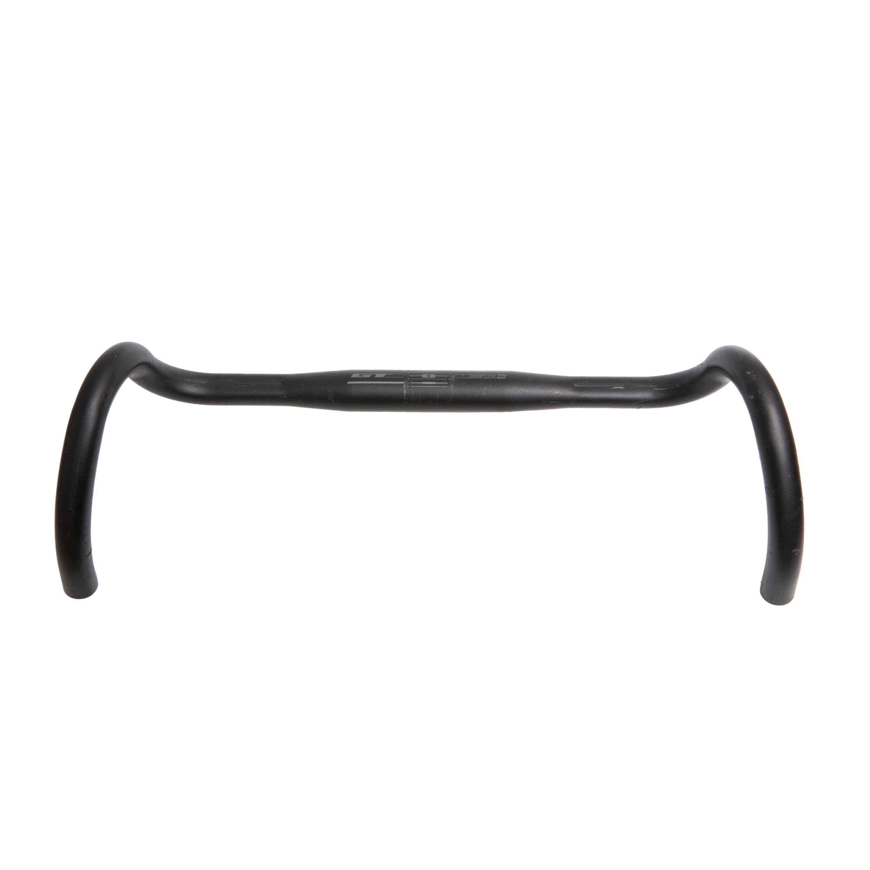 Guidão Unissex Ciclismo GT Droptune Bumbum Duplo Preto - Tamanho 16º Alargamento 40 cm