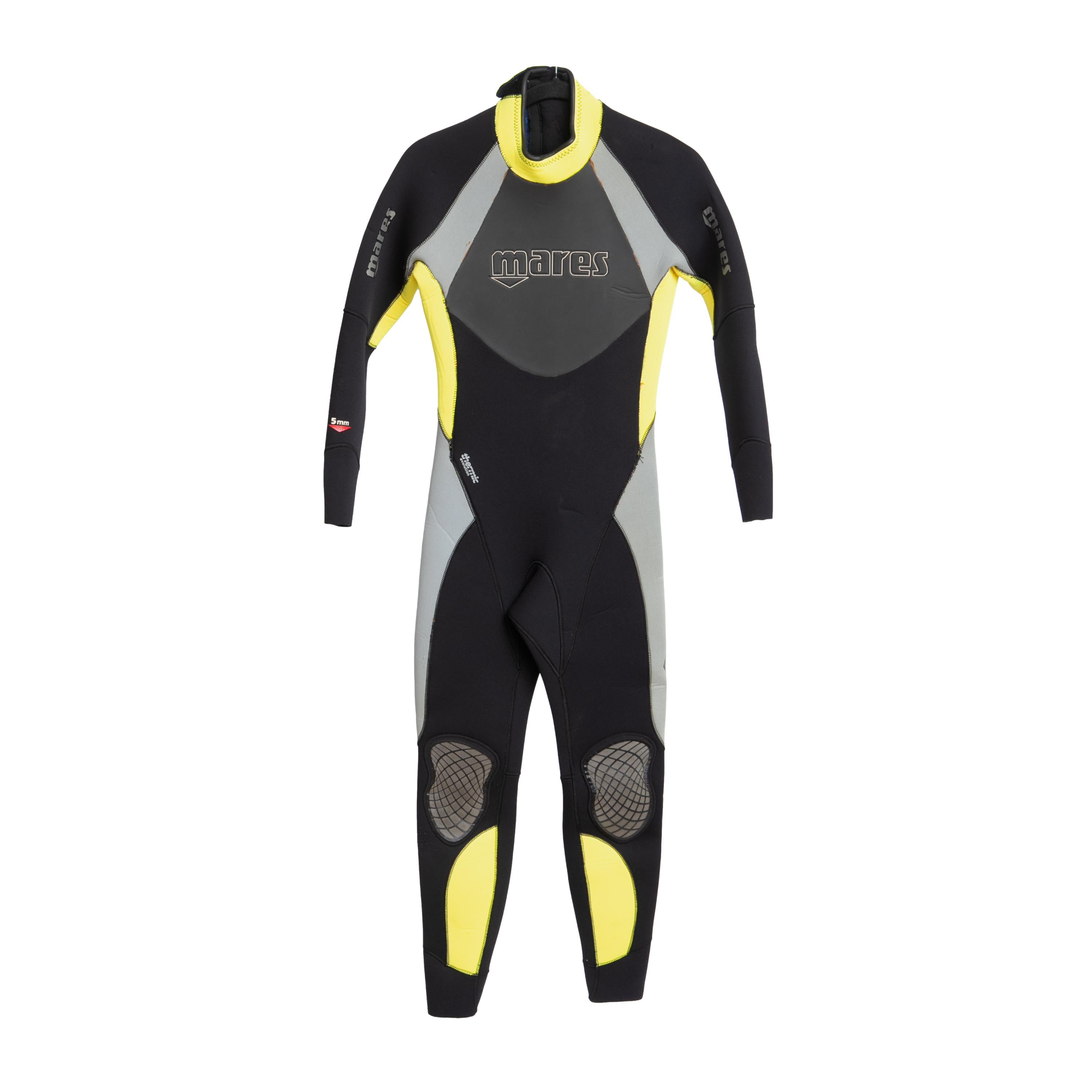 Macacão Unissex	Mergulho Mares Longo Preto/Amarelo - Tamanho 3
