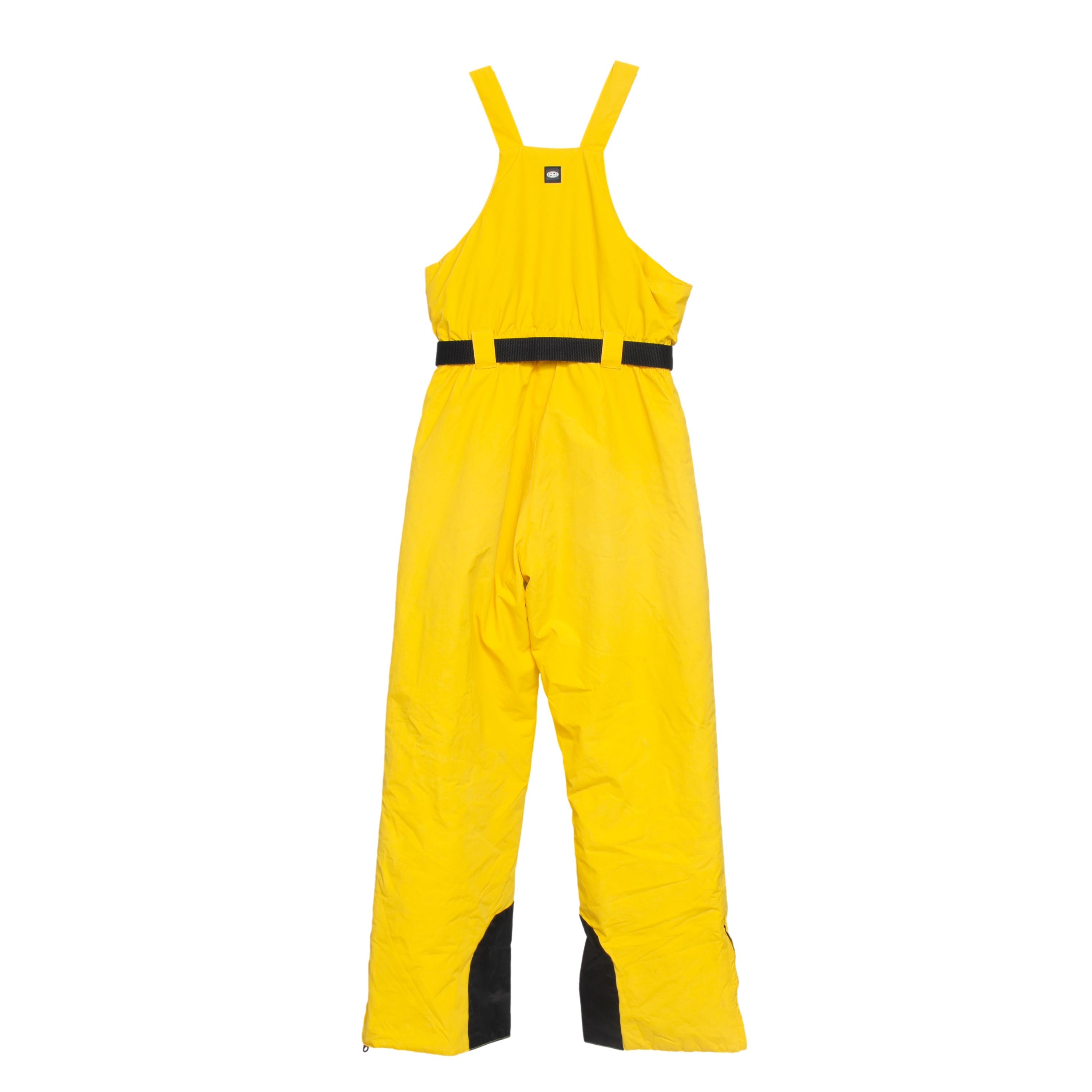 Macacão Infantil Snowboard Maui Kids Amarelo - Tamanho 10 anos