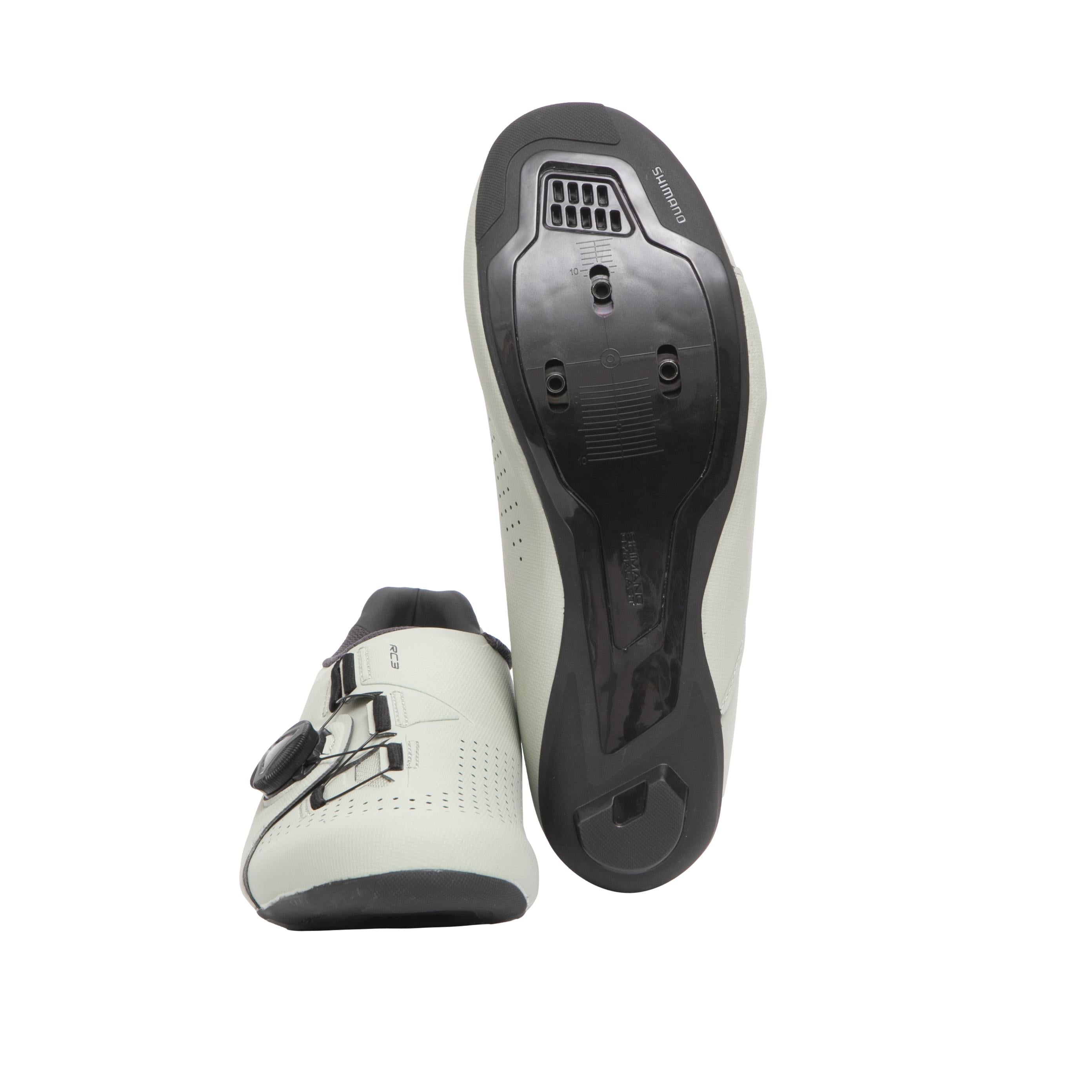 Sapatilha Unissex Ciclismo Shimano RC3 Cinza Claro - Tamanho 40 Europa