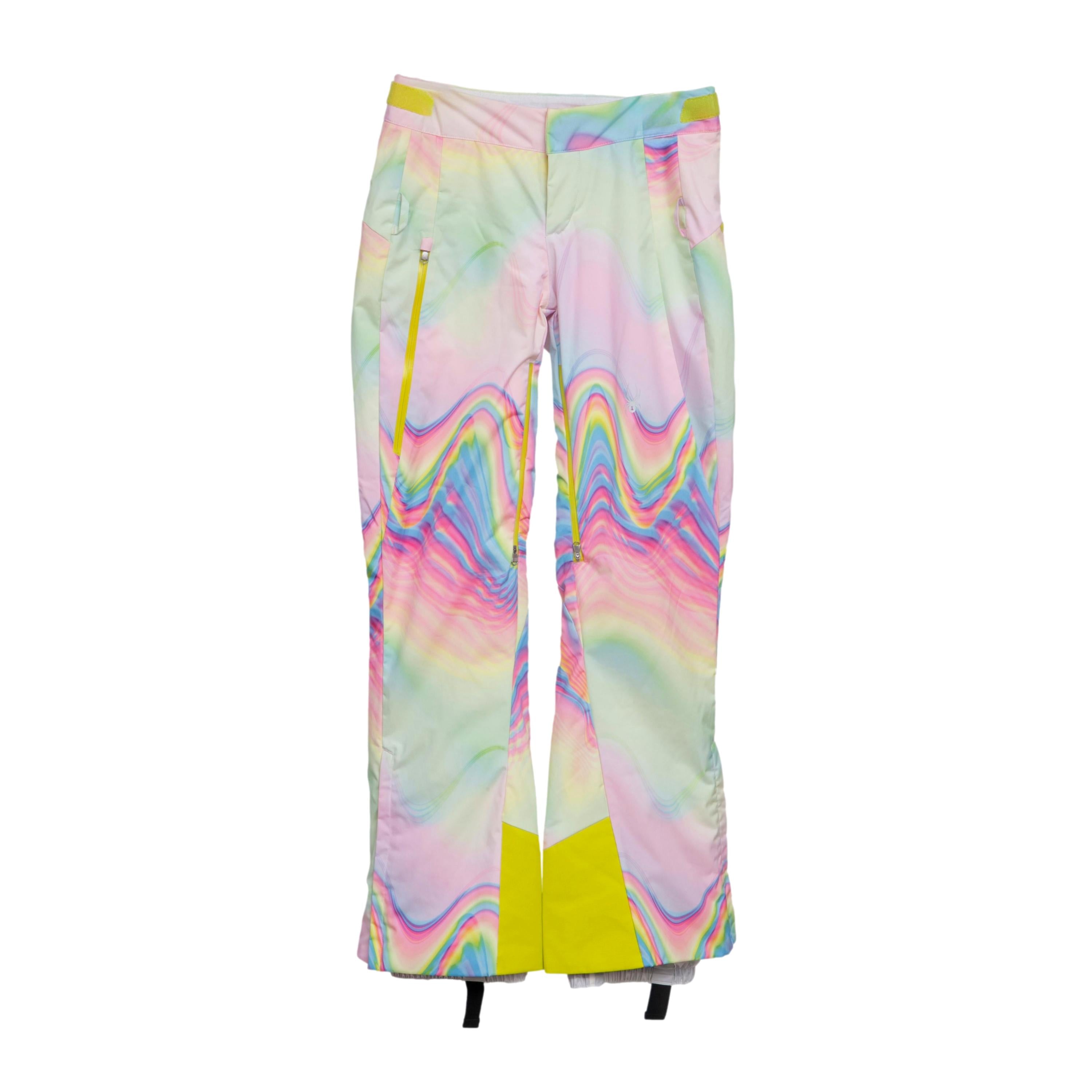 Calça Feminina Ski Spider Colorida - Tamanho 38