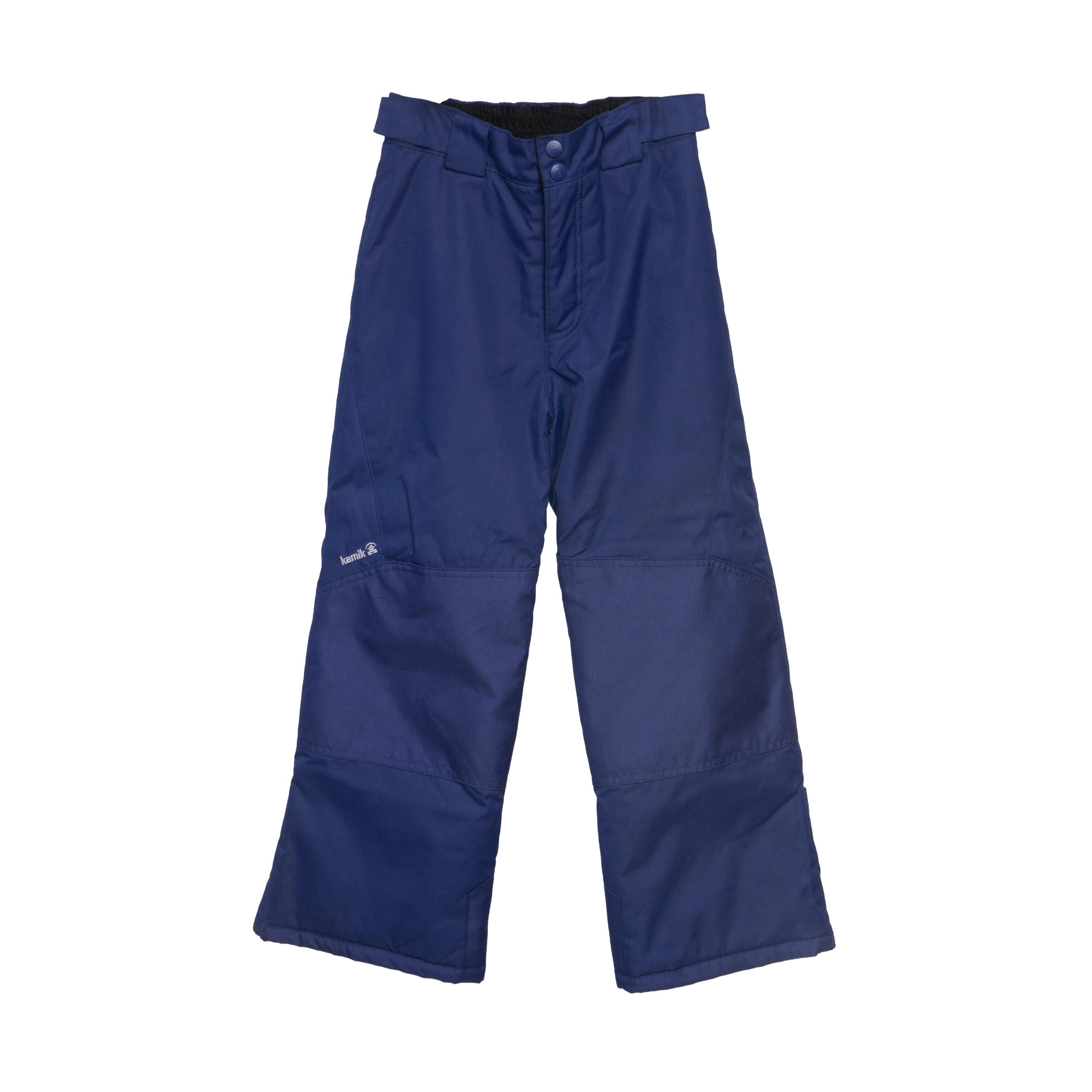 Calça Infantil Ski Kamik Ty Down Azul Escuro - Tamanho 8