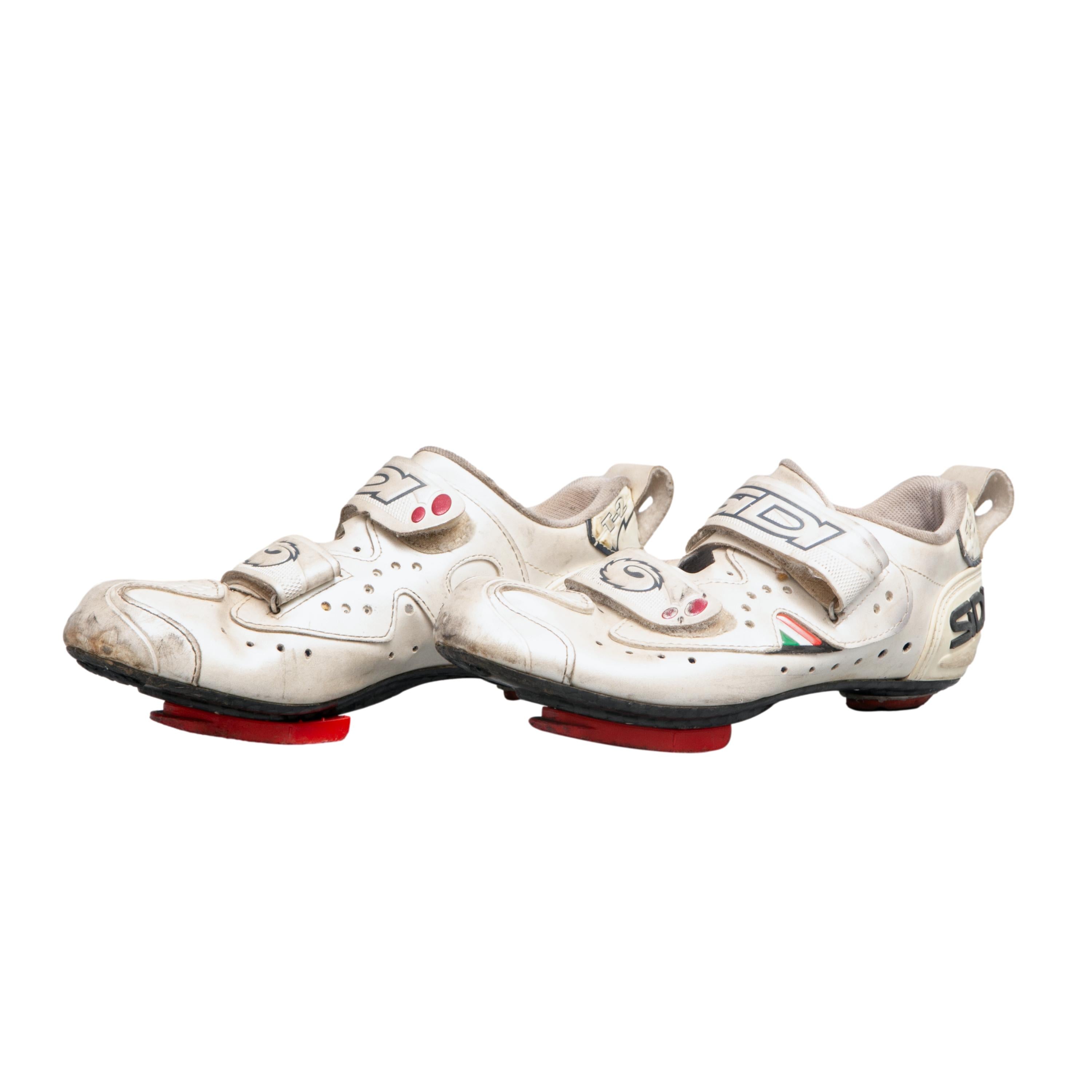 Sapatilha Masculina Ciclismo SiDi Full Carbon T-2 Branca - Tamanho 39 BR