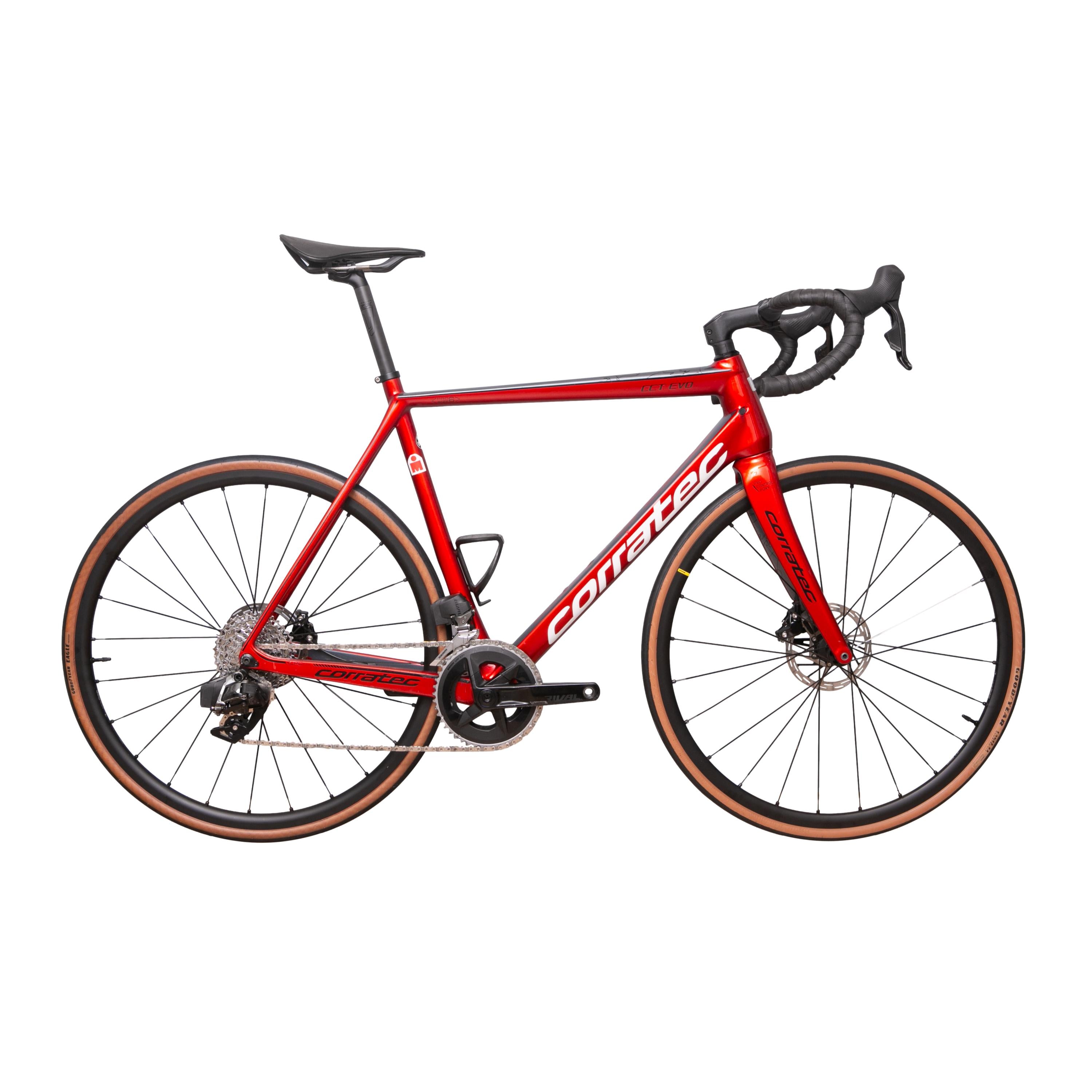Bicicleta Corratec CCT Evo Vermelha - Tamanho 57