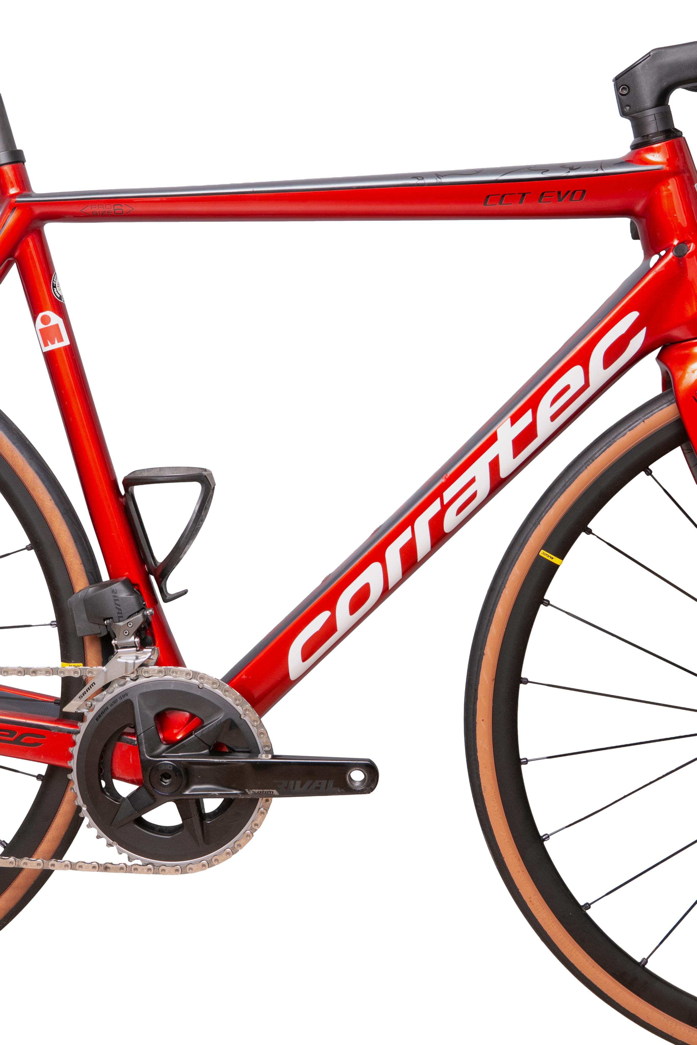 Bicicleta Corratec CCT Evo Vermelha - Tamanho 57