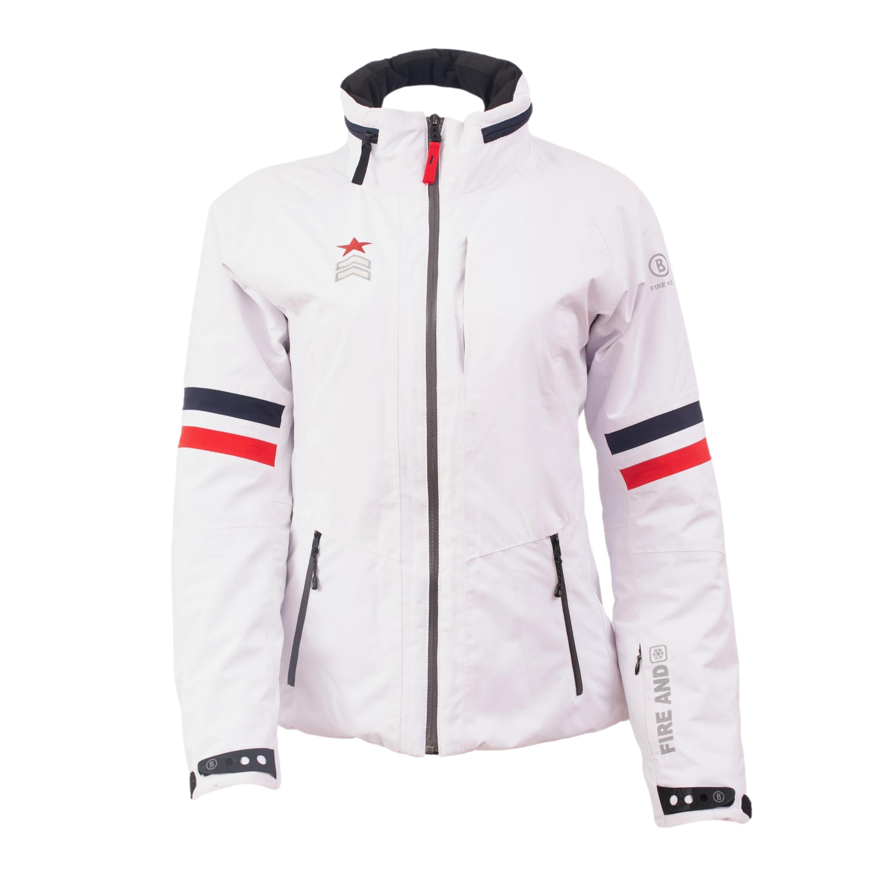 Casaco Feminino Ski Bogner Fire And Ice Branco -  Tamanho M