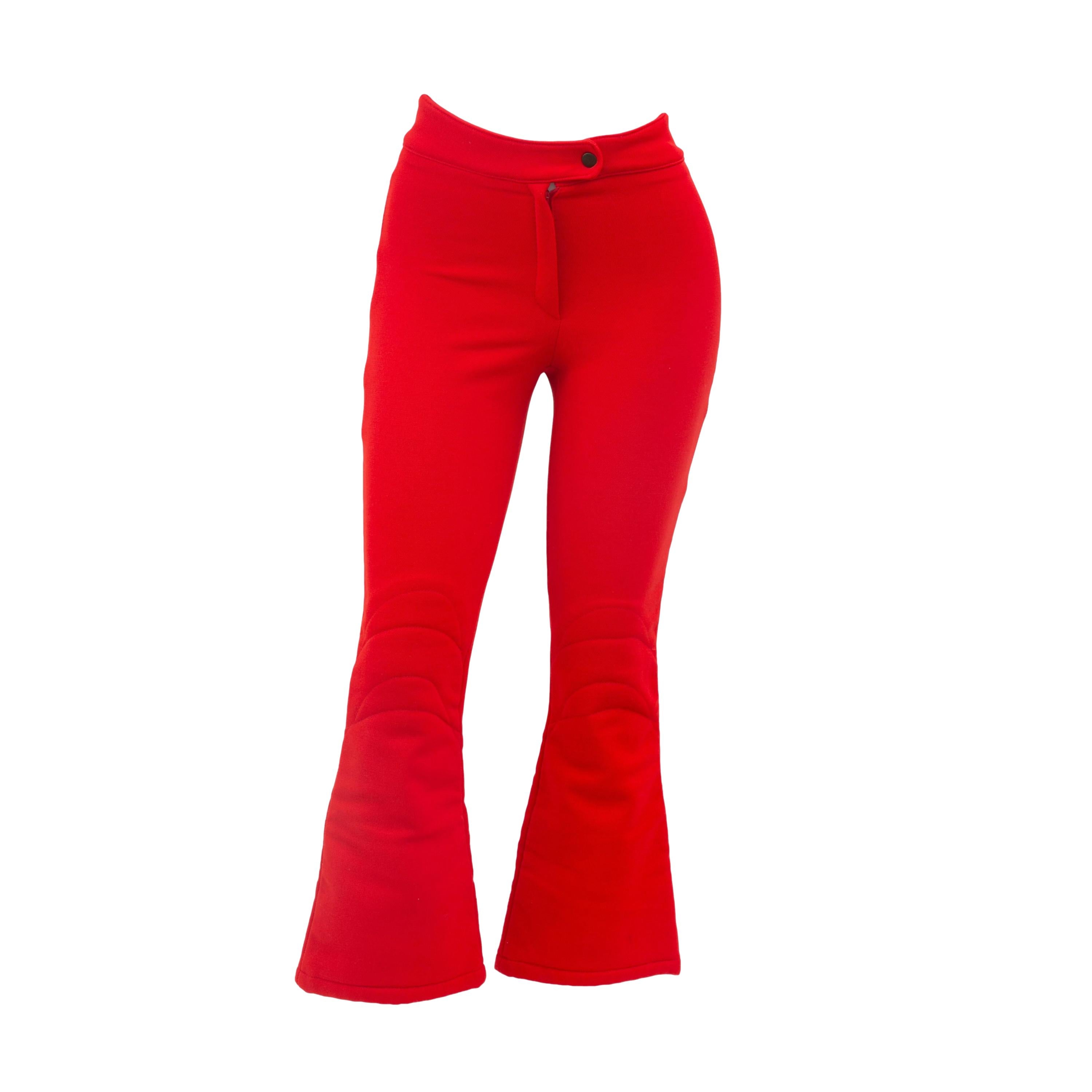 Calça Feminina Snowboard Fusalp Vermelha - Tamanho 42