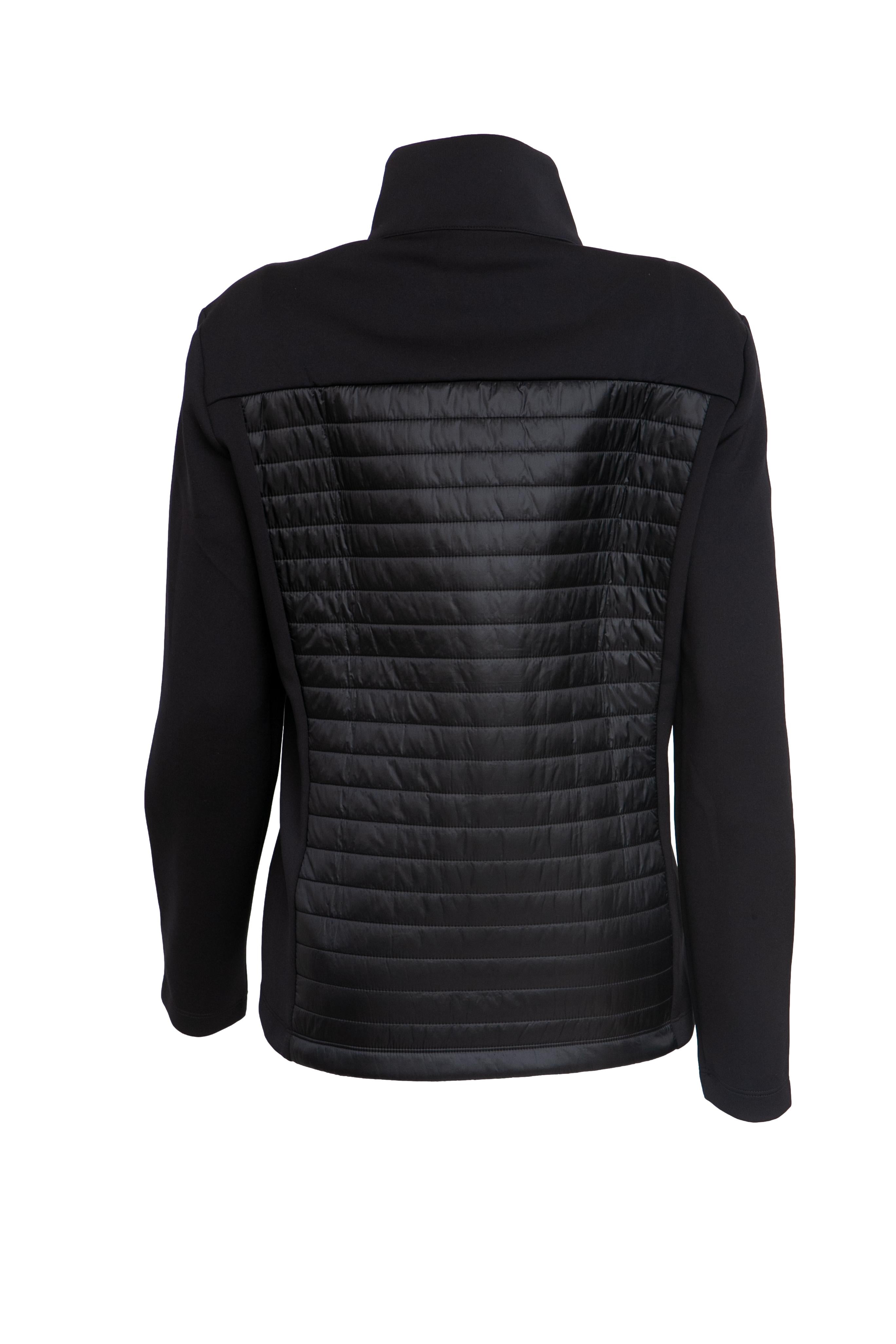 Casaco Fleece Detalhe Matelassê Unissex Ski Fusalp Preto - Tamanho 42