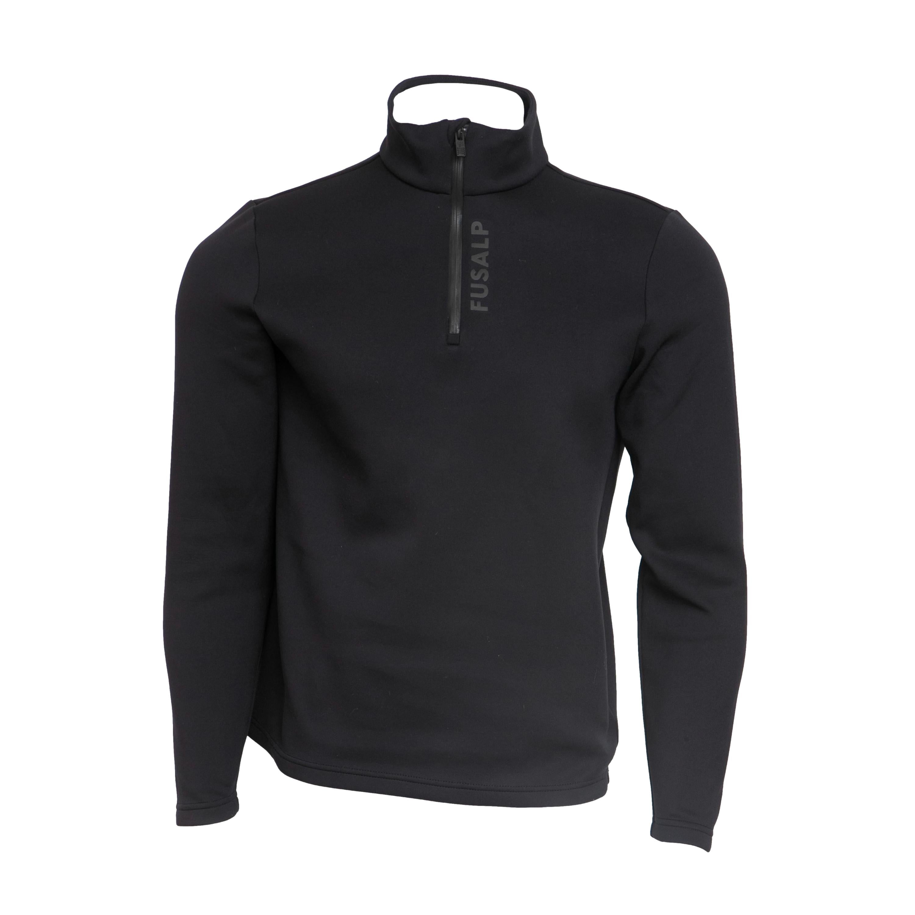 Casaco Fleece Unissex Ski	Fusalp Preto - Tamanho 42