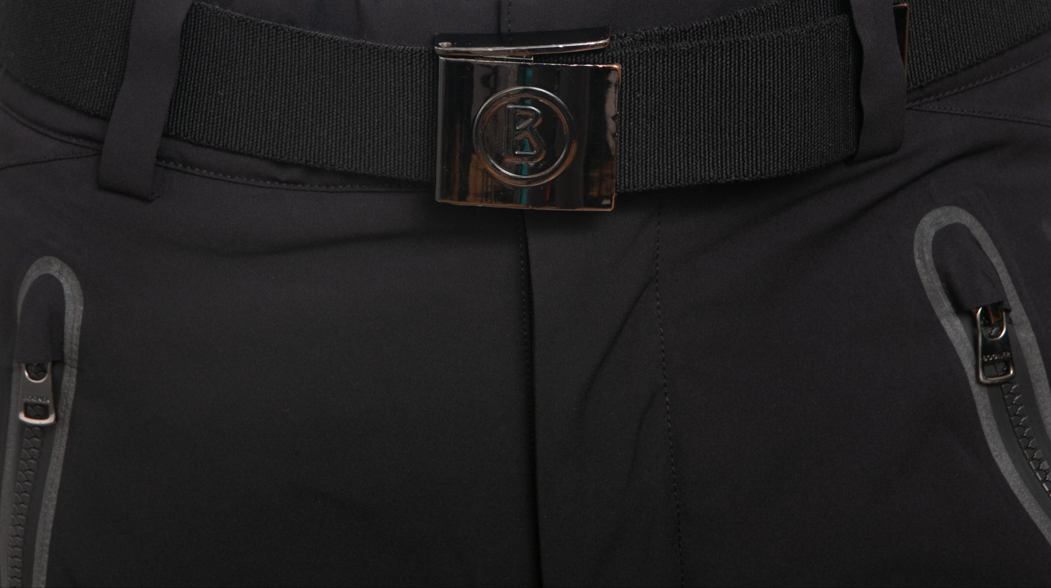 Calça Unissex Ski Bogner Primaloft Preto	Com Cinto - Tamanho M