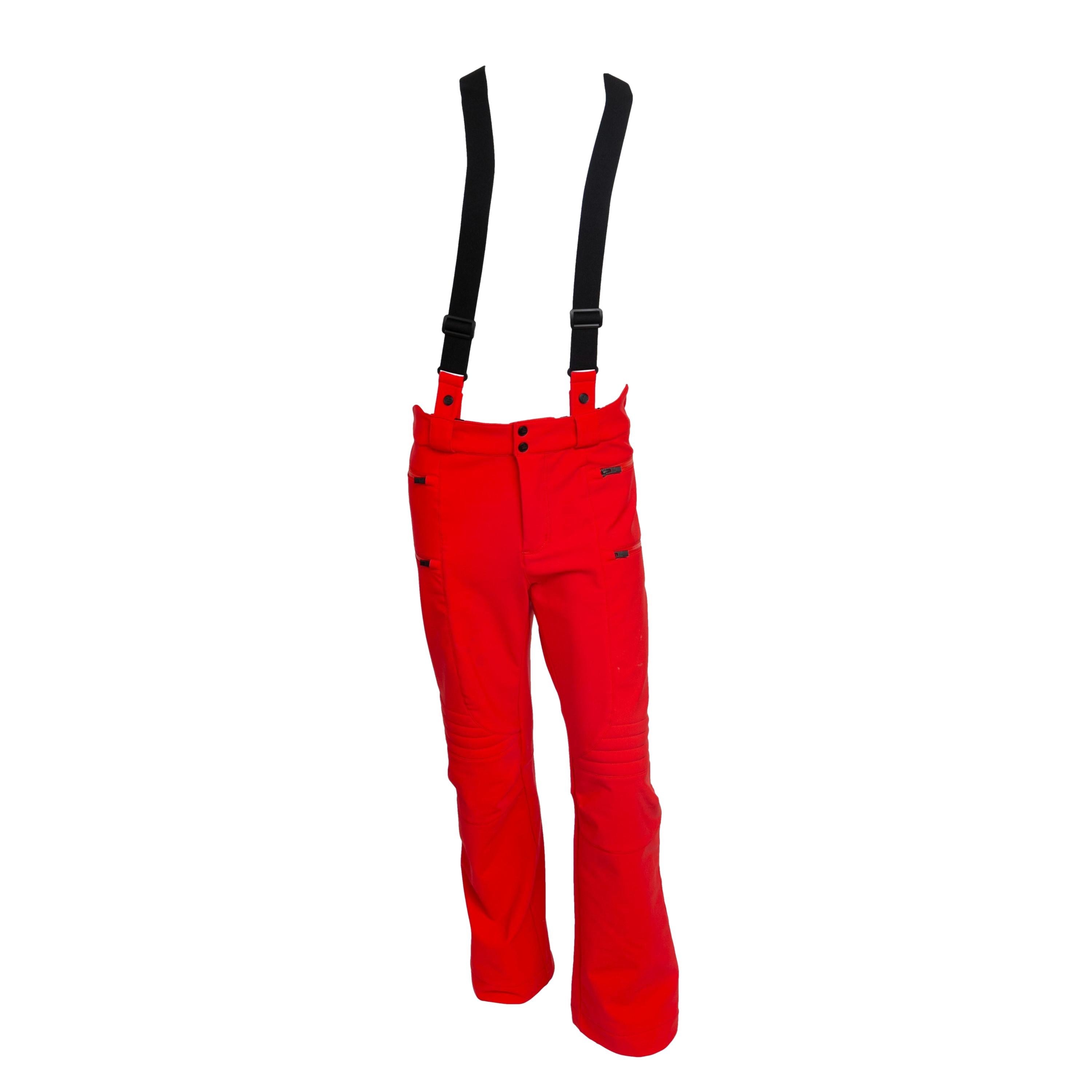 Calça Unissex Ski	Fusalp Primaloft Vermelha - Tamanho 42