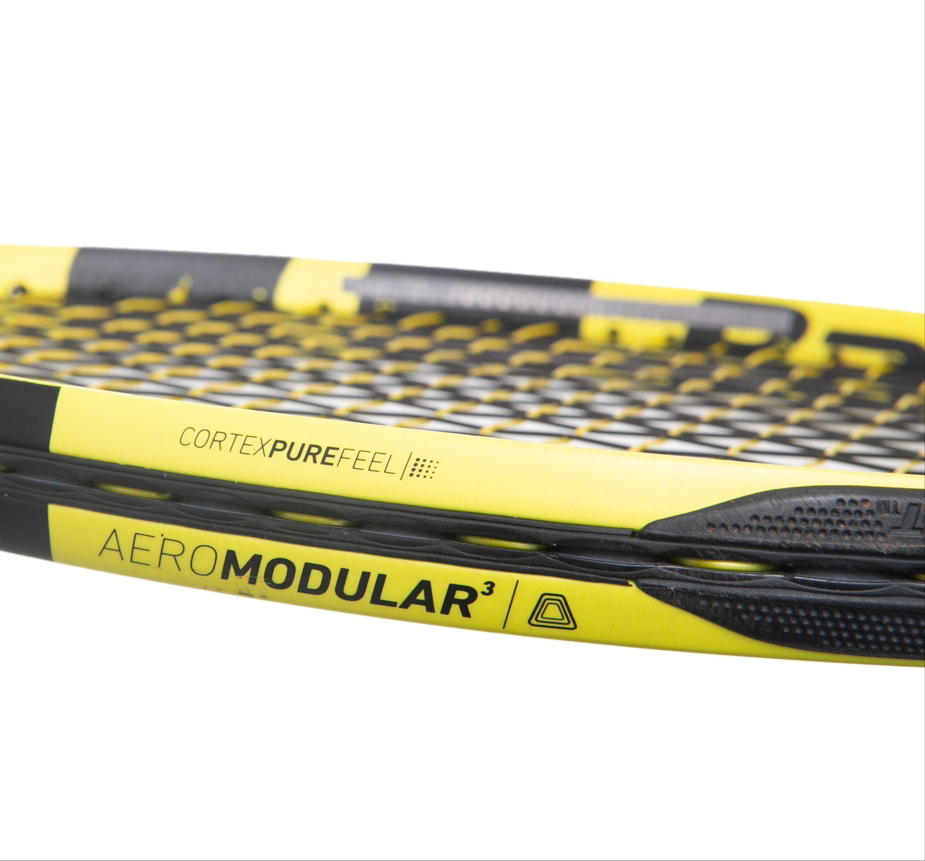 Raquete 	Unissex Tenis Babolat Pure Aero Tour Carbon Amarela L3