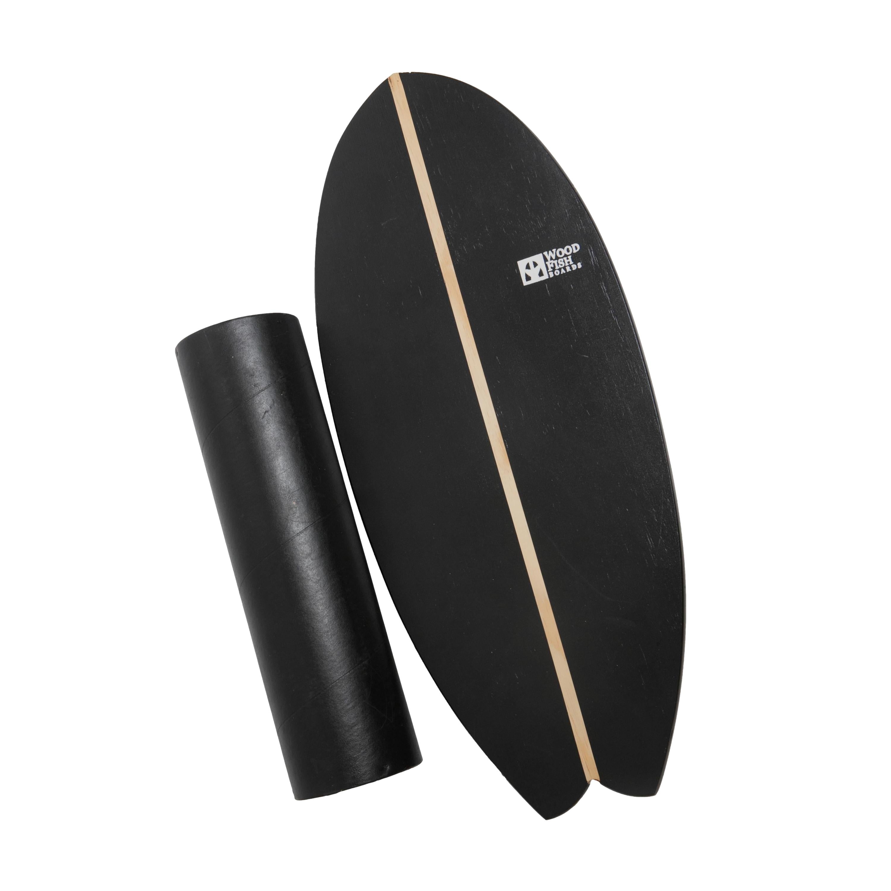 Balance Board Unissex Longarina Woodfish Preto