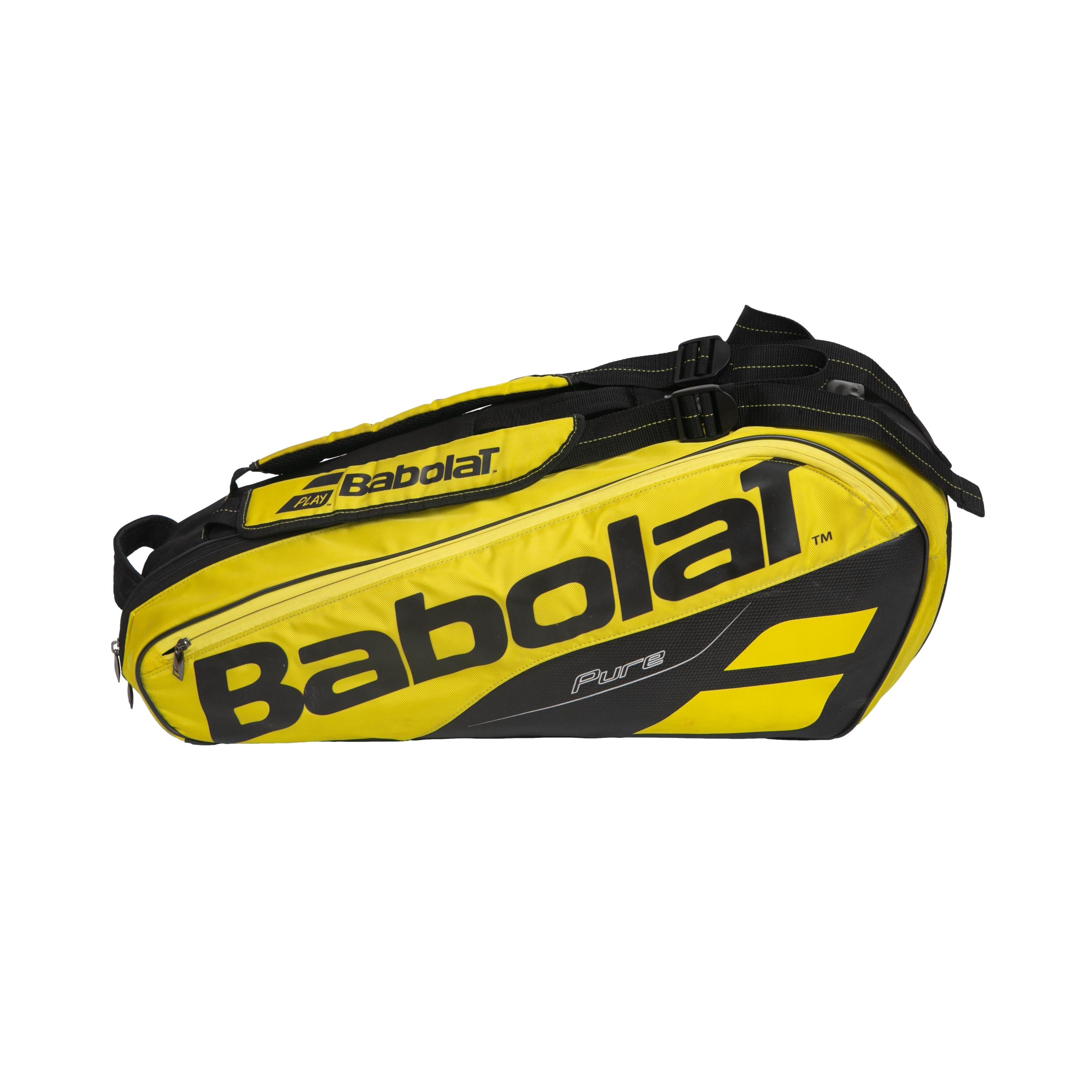 Raqueteira Unissex Tênis Babolat Pure Amarelo/Preto