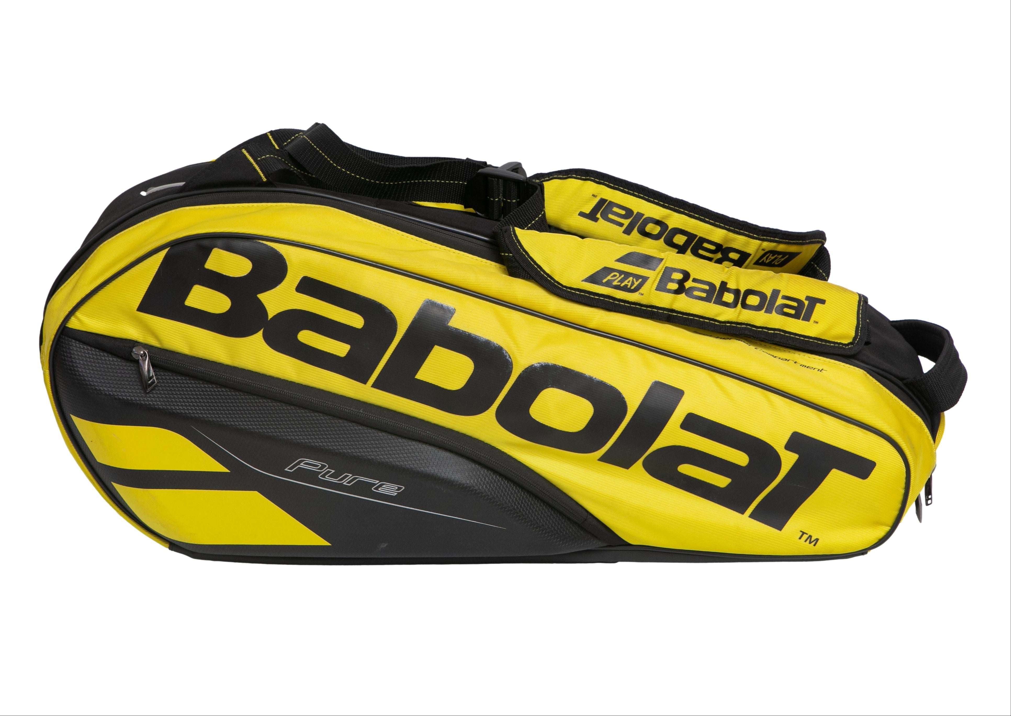 Raqueteira Unissex Tênis Babolat Pure Amarelo/Preto