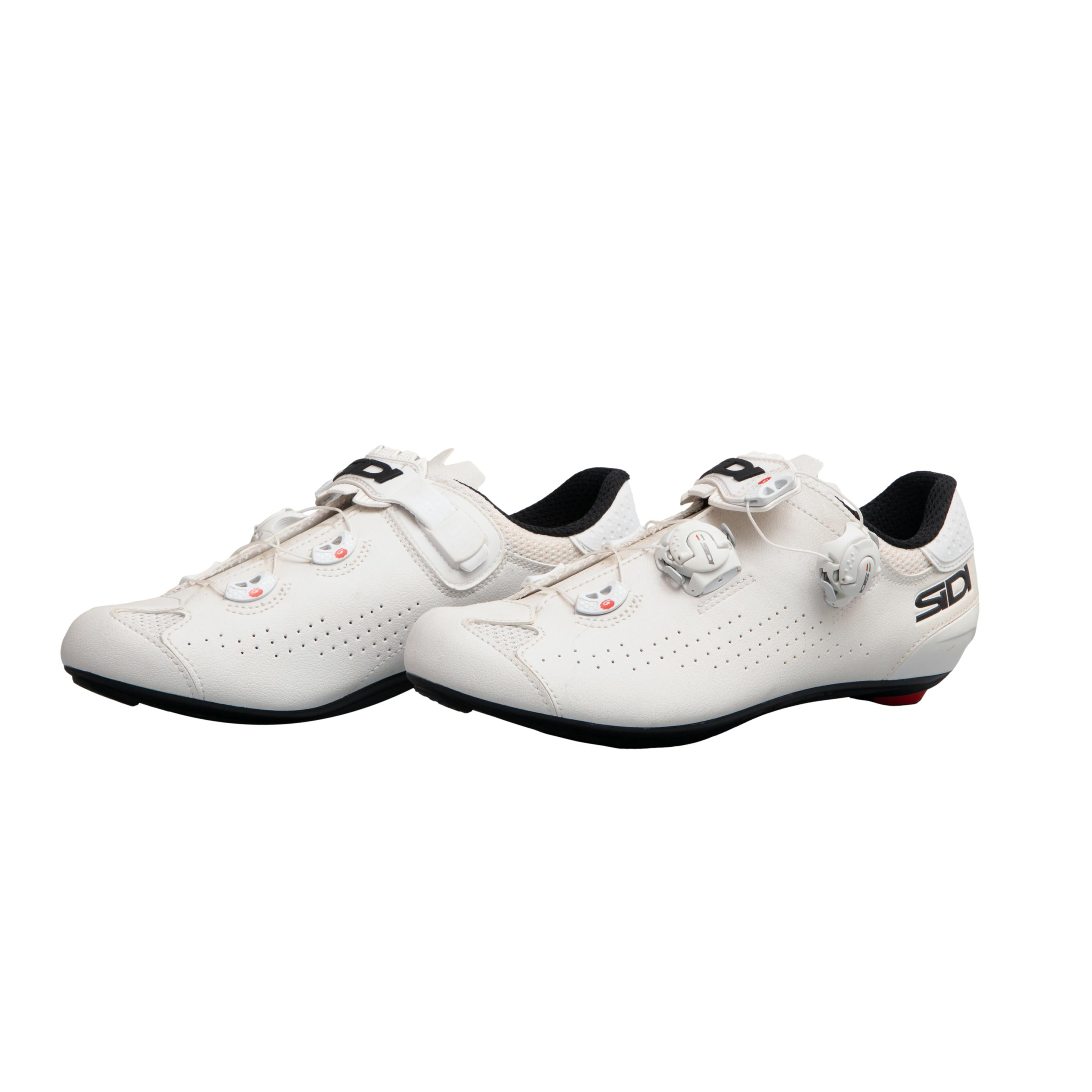 Sapatilha Feminina Ciclismo SiDI Scarpe Genius 10 Branca - Tamanho 42 Europa (Novo)