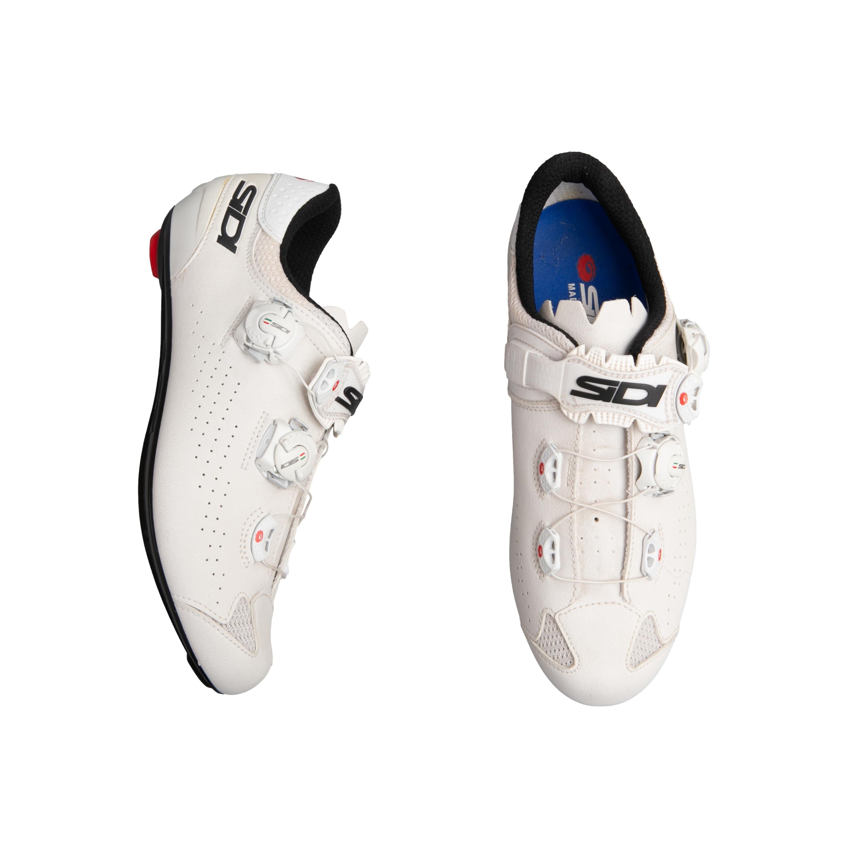 Sapatilha Feminina Ciclismo SiDI Scarpe Genius 10 Branca - Tamanho 42 Europa (Novo)