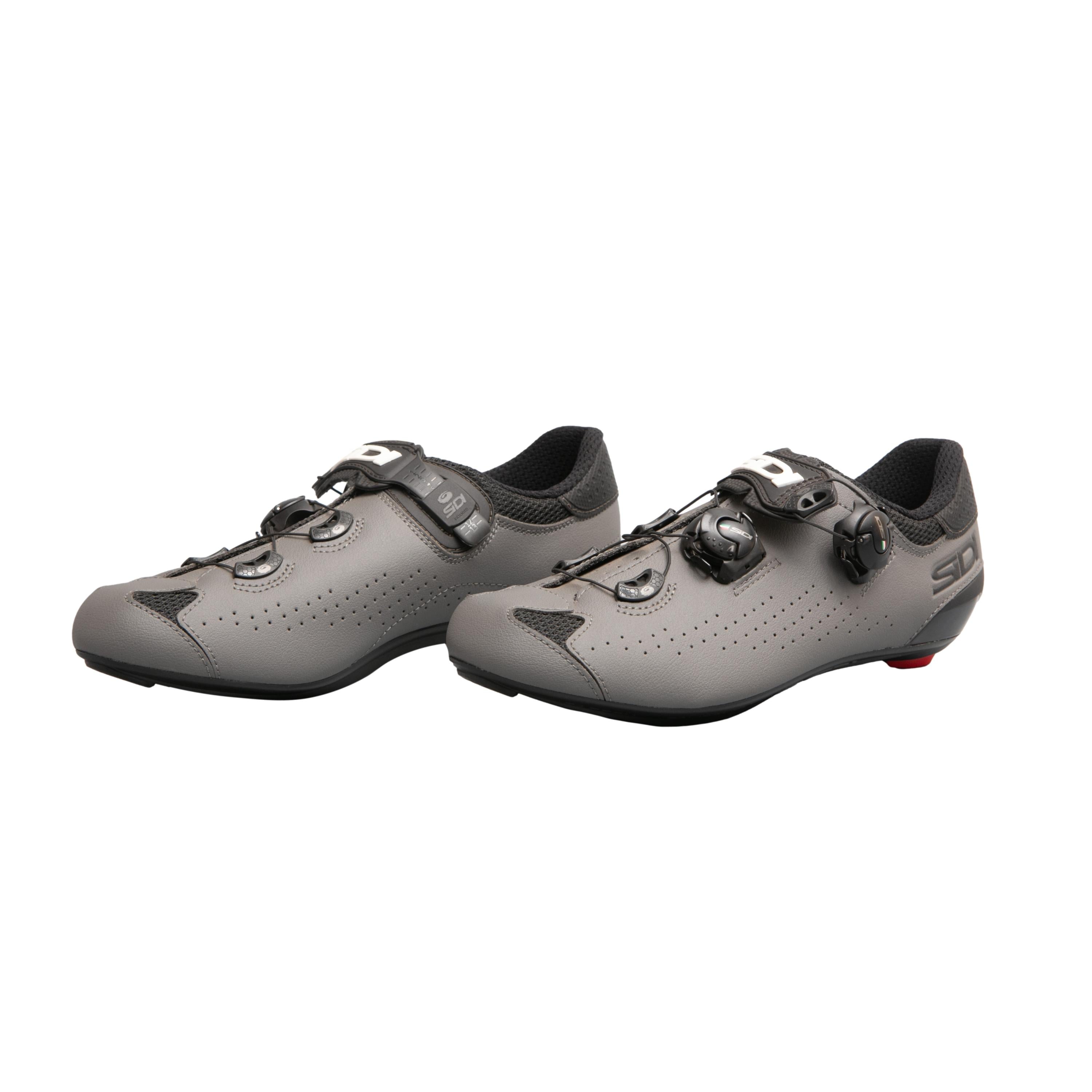 Sapatilha Unissex Ciclismo SiDi Scarpe Genius 10 Cinza - Tamanho 42 Europa (Novo)
