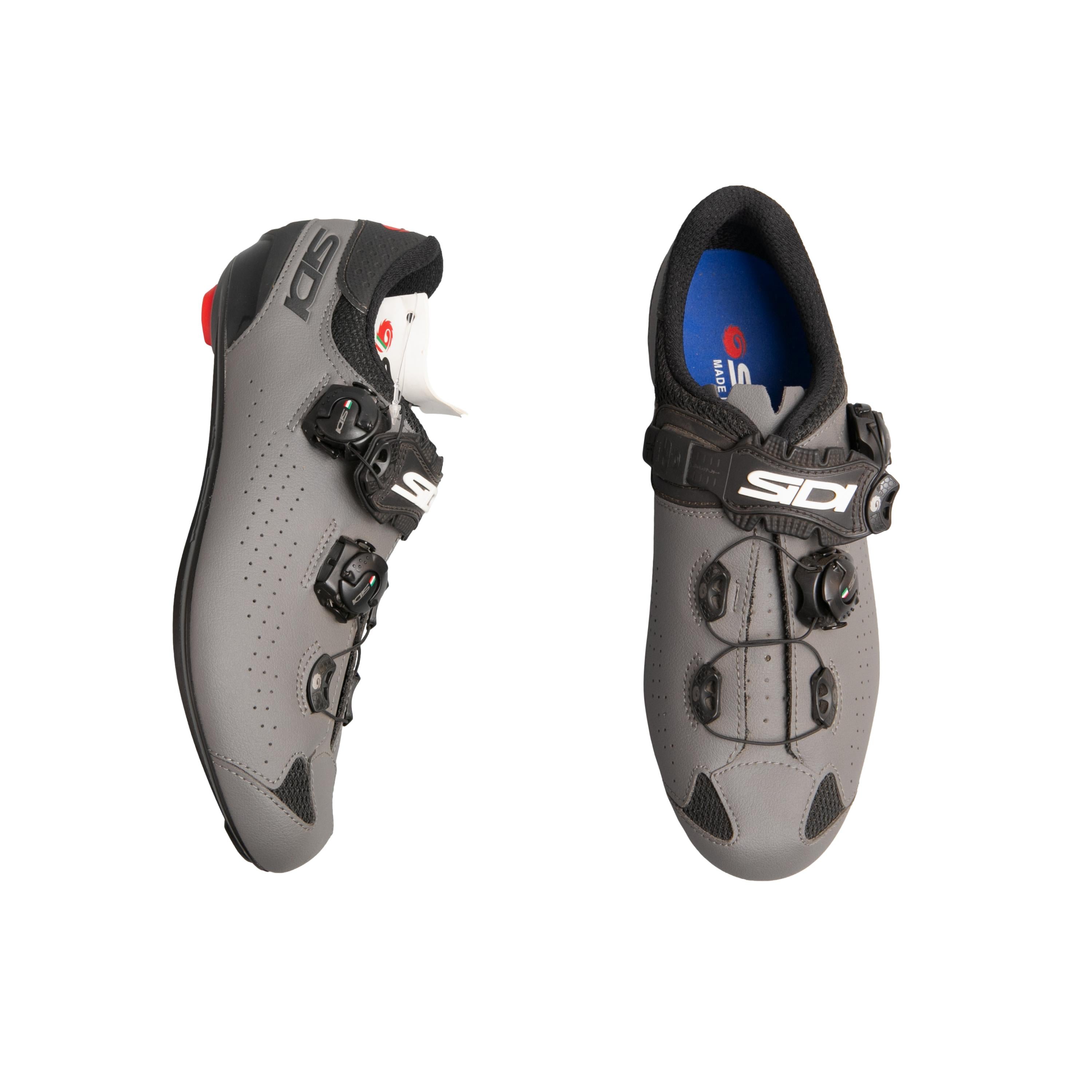 Sapatilha Unissex Ciclismo SiDi Scarpe Genius 10 Cinza - Tamanho 42 Europa (Novo)