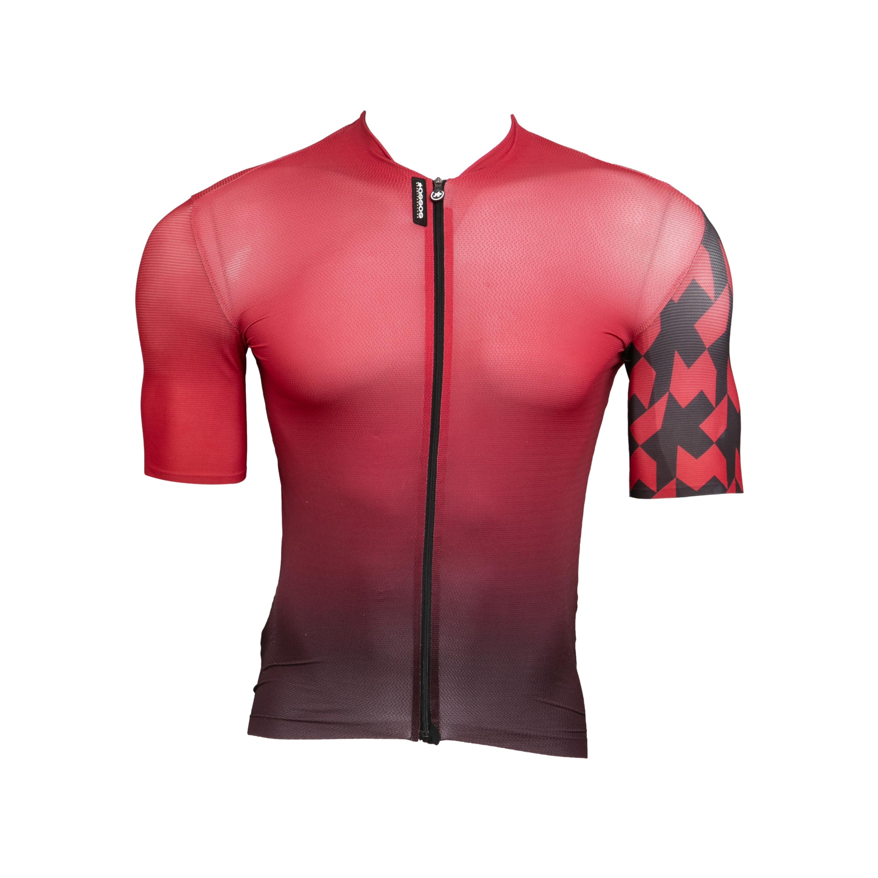 Camiseta Jersey Masculina Ciclismo Assos Vermelha - Tamanho L