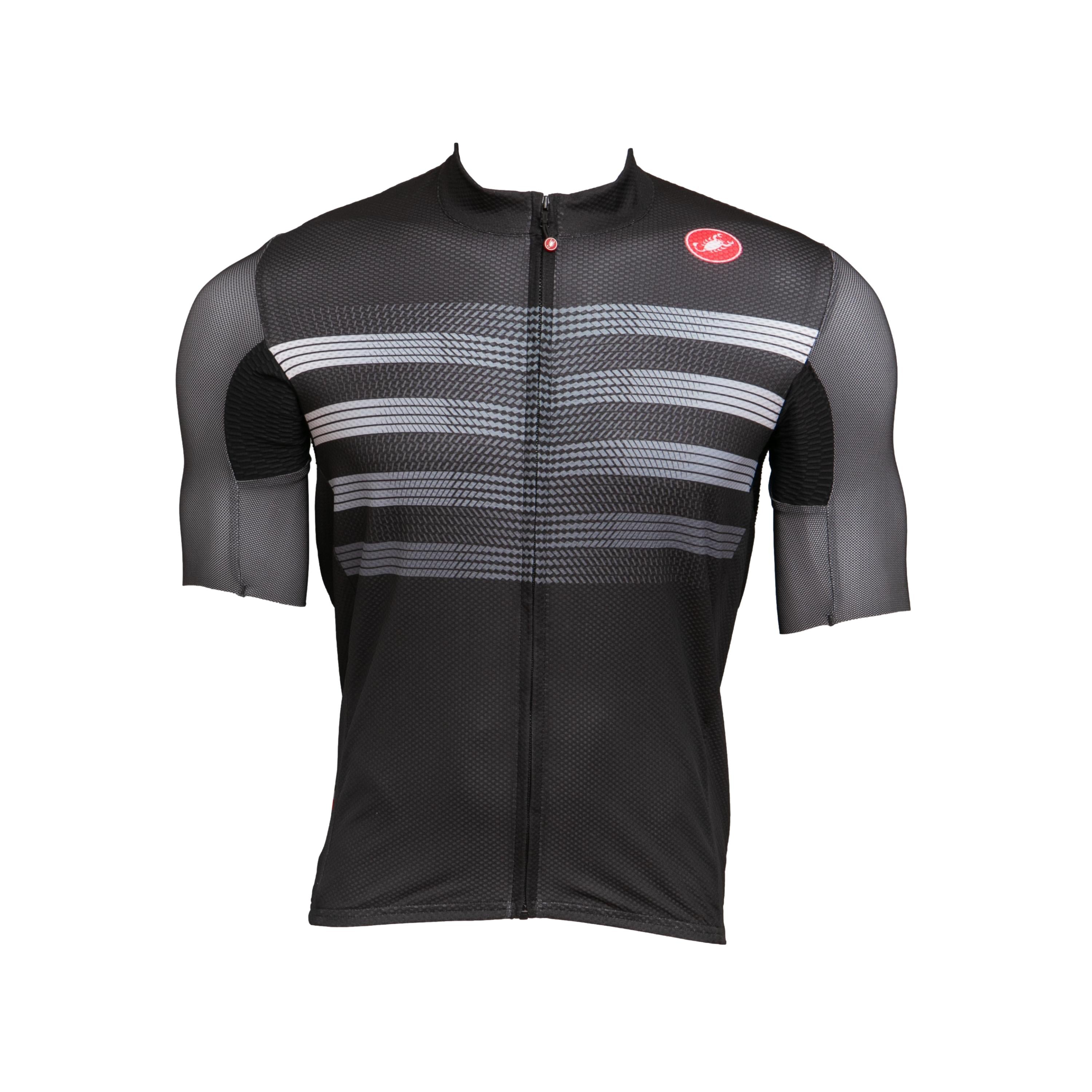 Camiseta Jersey Masculina Ciclismo Castelli Endurance Pro Preta - Tamanho L