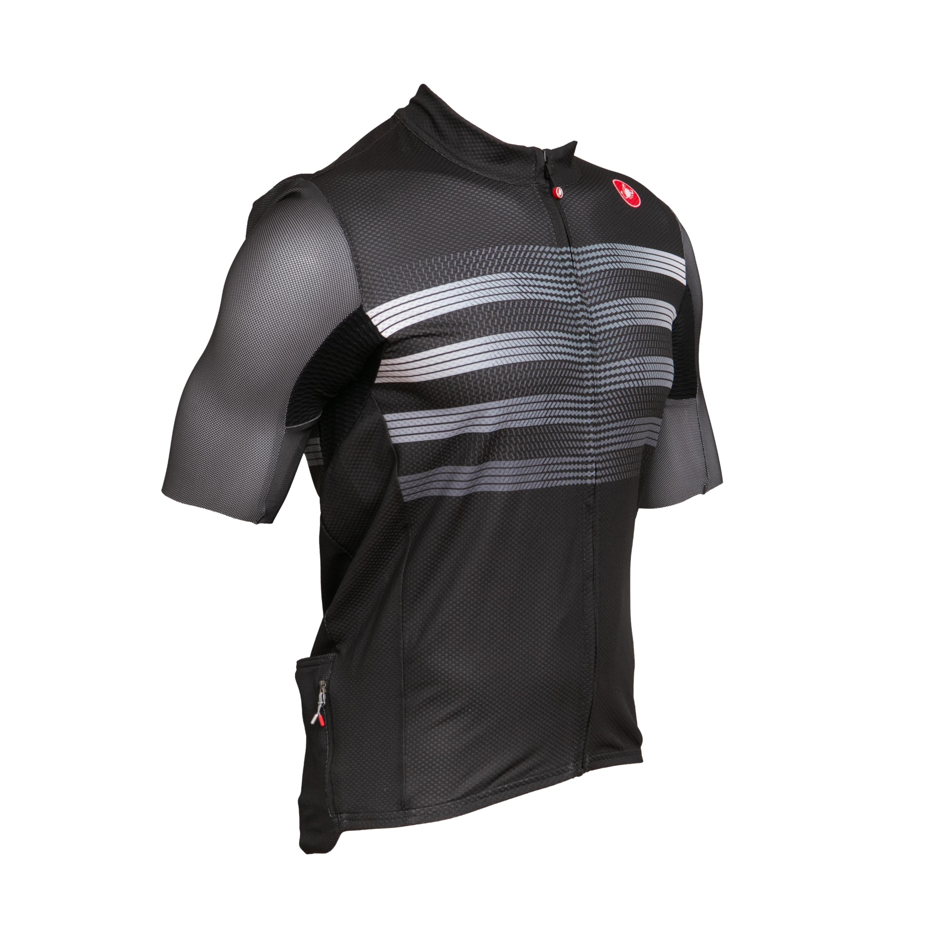 Camiseta Jersey Masculina Ciclismo Castelli Endurance Pro Preta - Tamanho L