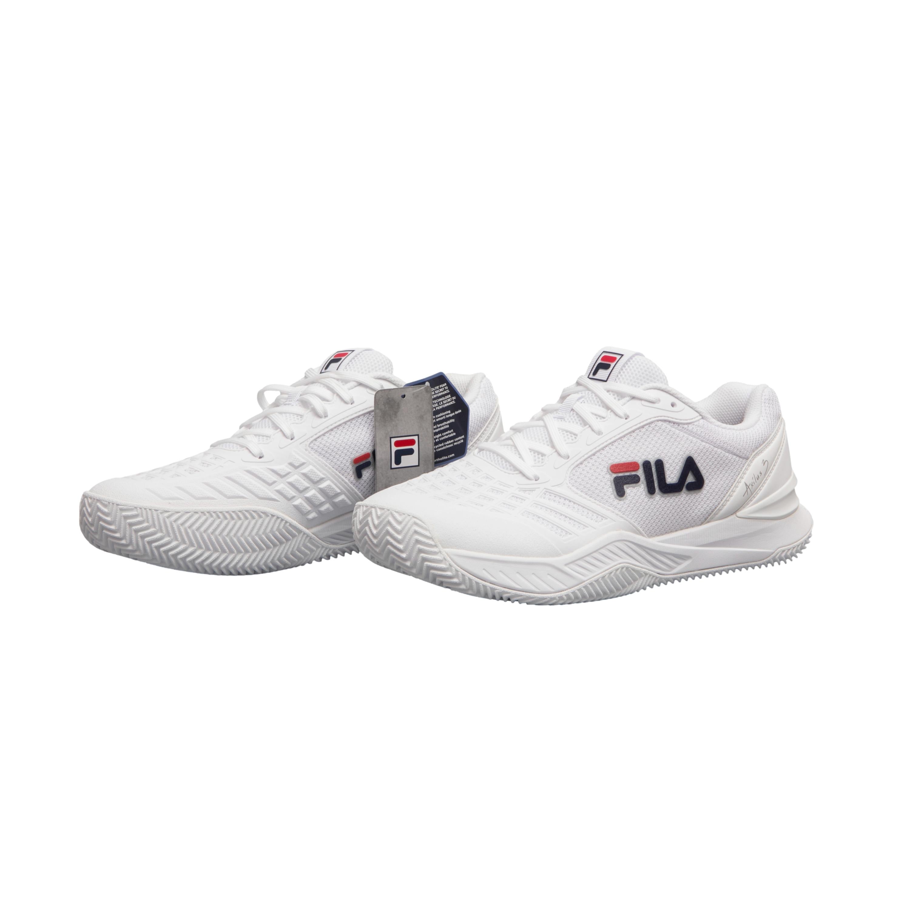 Tênis Unissex Fila Axillus 3cc Branco - Tamanho 9.5 US