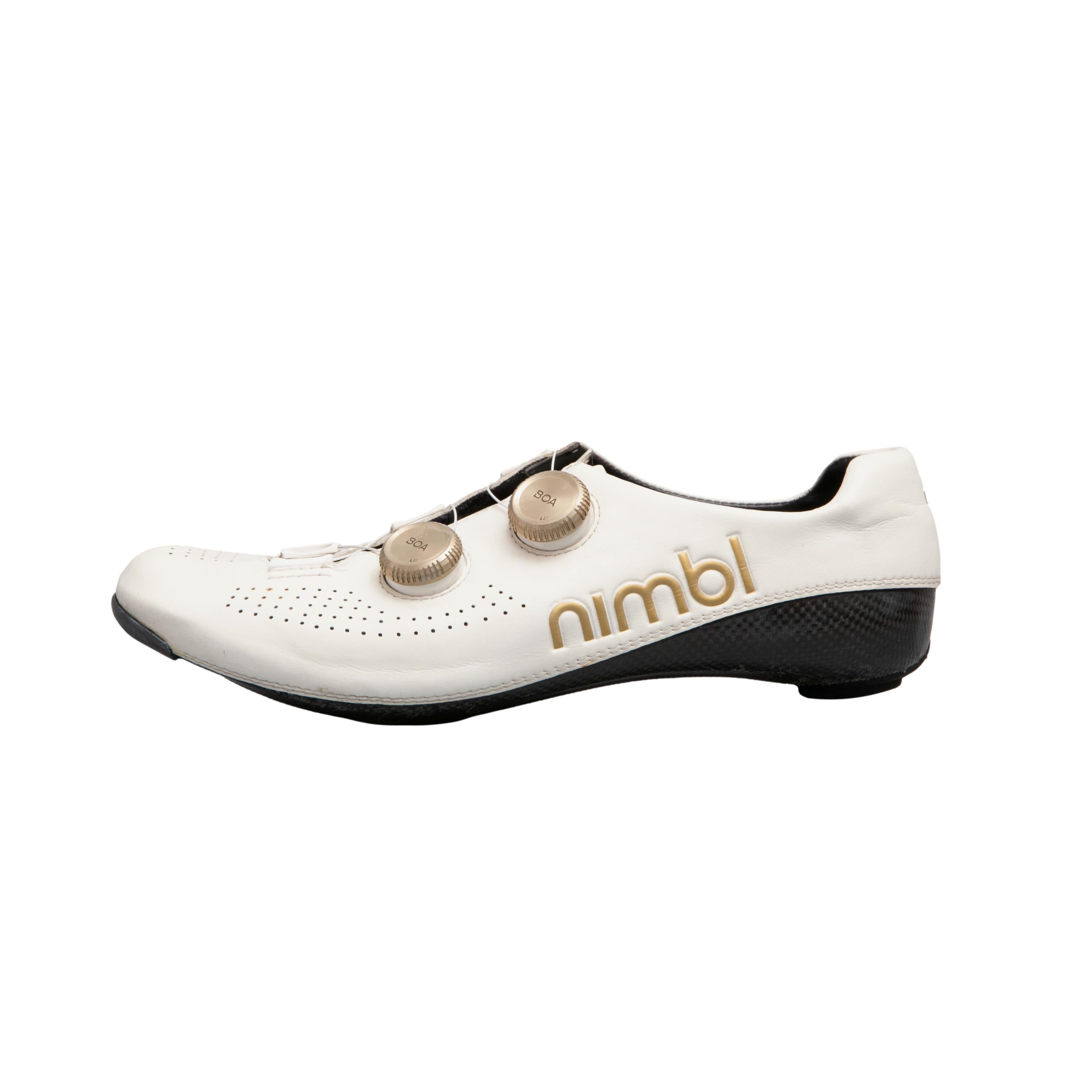 Sapatilha Masculina Ciclismo Nimbl Branca - Tamanho 44 Europa