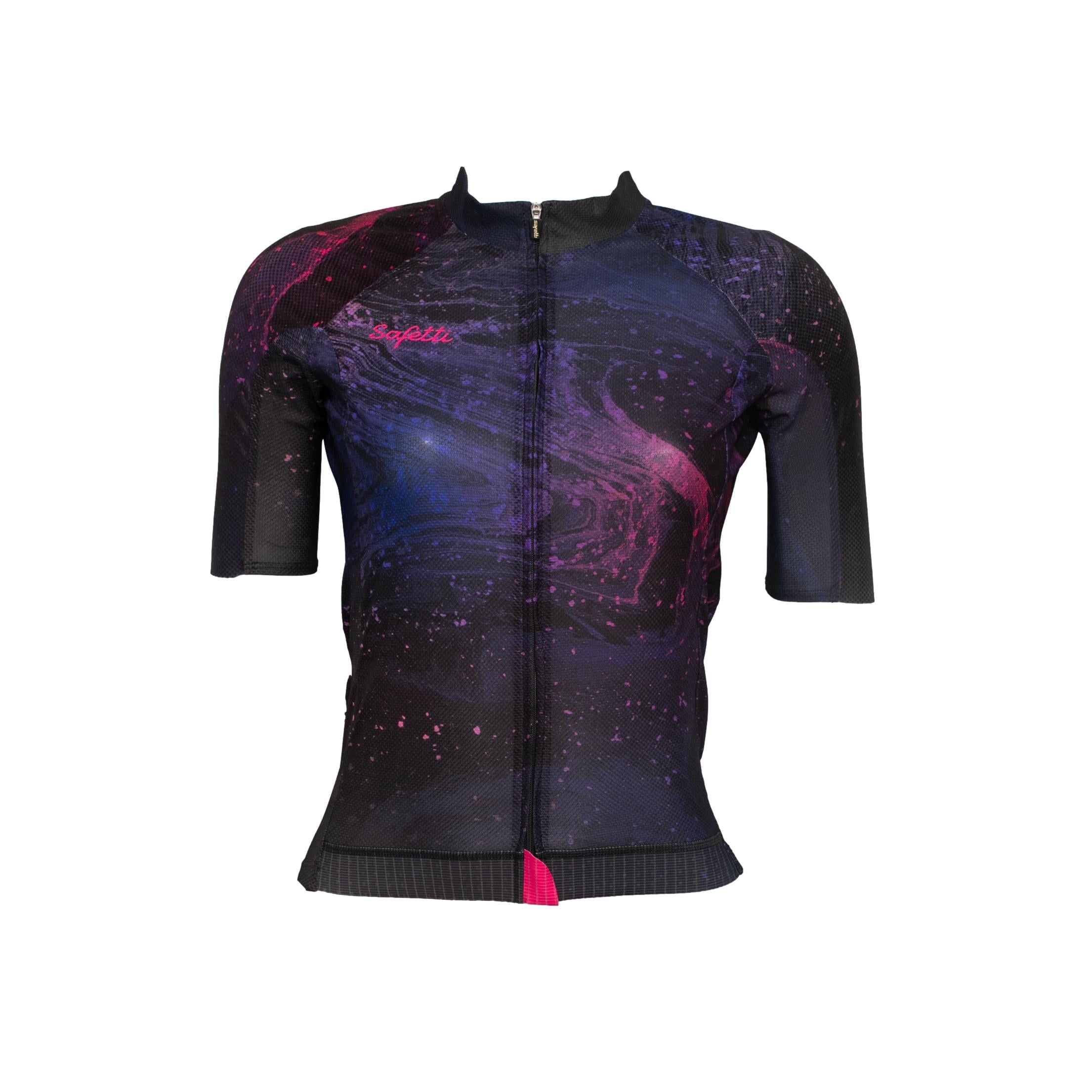 Camiseta Jersey Feminina Ciclismo Safety Roxa - Tamanho M