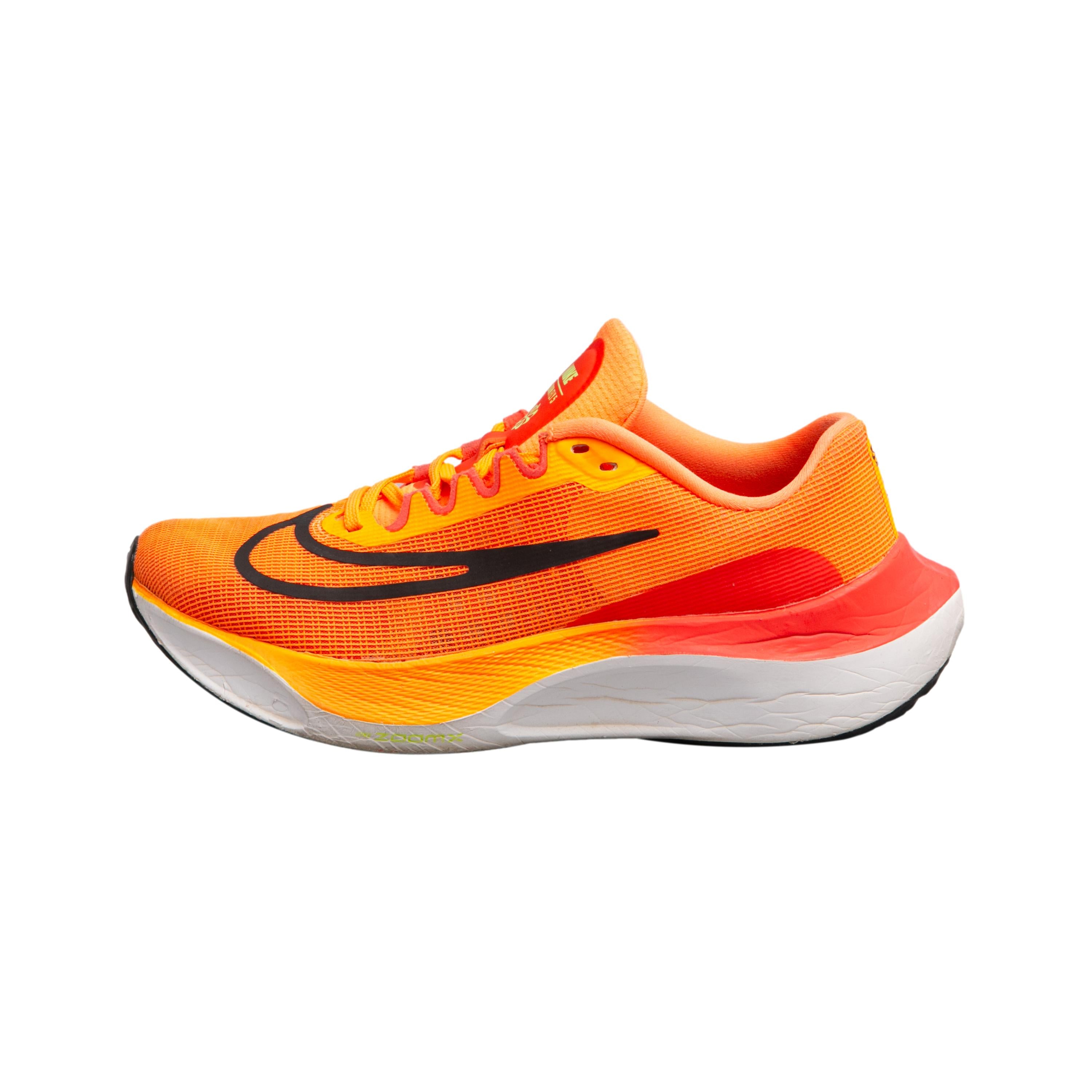 Tênis Masculino Corrida Nike Zoom Fly 5	Laranja - Tamanho 42 Europa