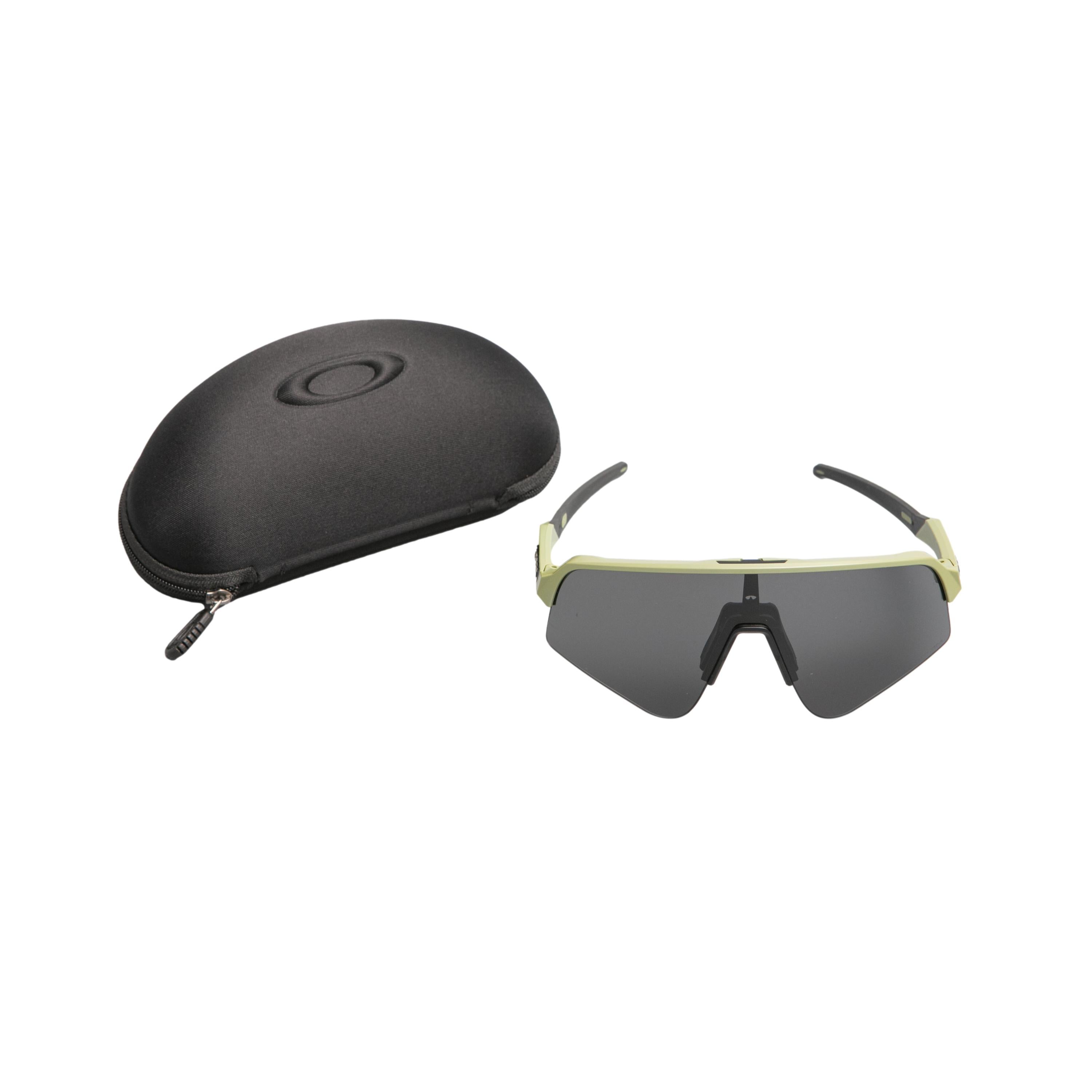 Óculos Unissex Ciclismo Oakley Sutro Verde Fosco Lente Prism Com Case - Tamanho Único