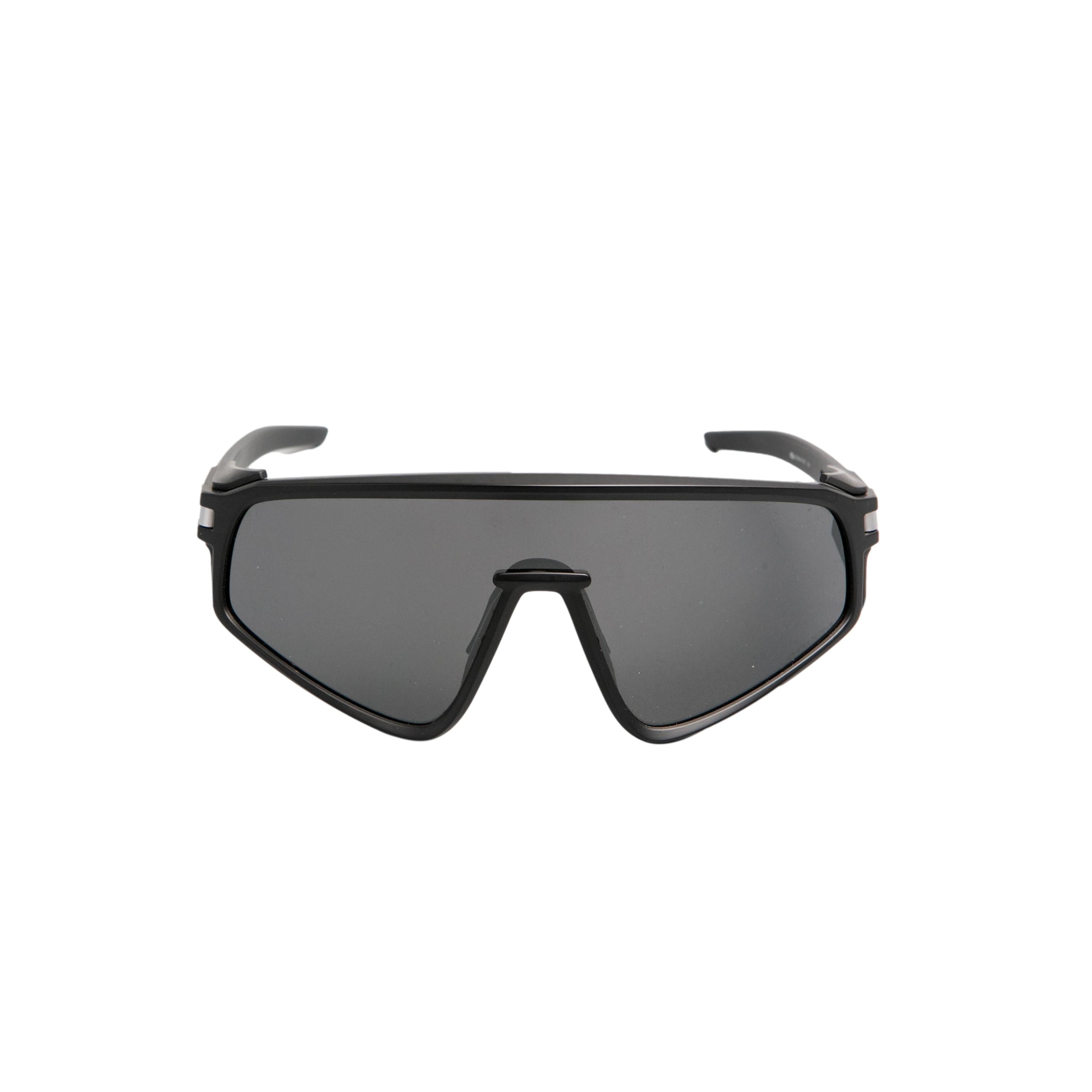 Óculos Unissex Ciclismo Oakley Latch Panel Matte Black Lente Prizm Com Case - Tamanho Único