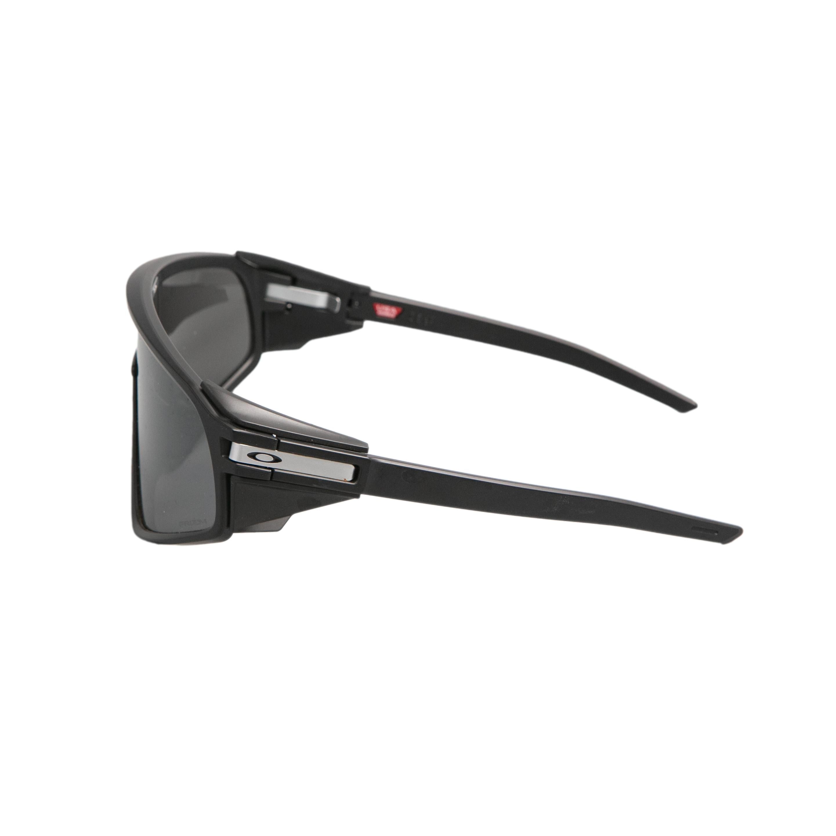 Óculos Unissex Ciclismo Oakley Latch Panel Matte Black Lente Prizm Com Case - Tamanho Único