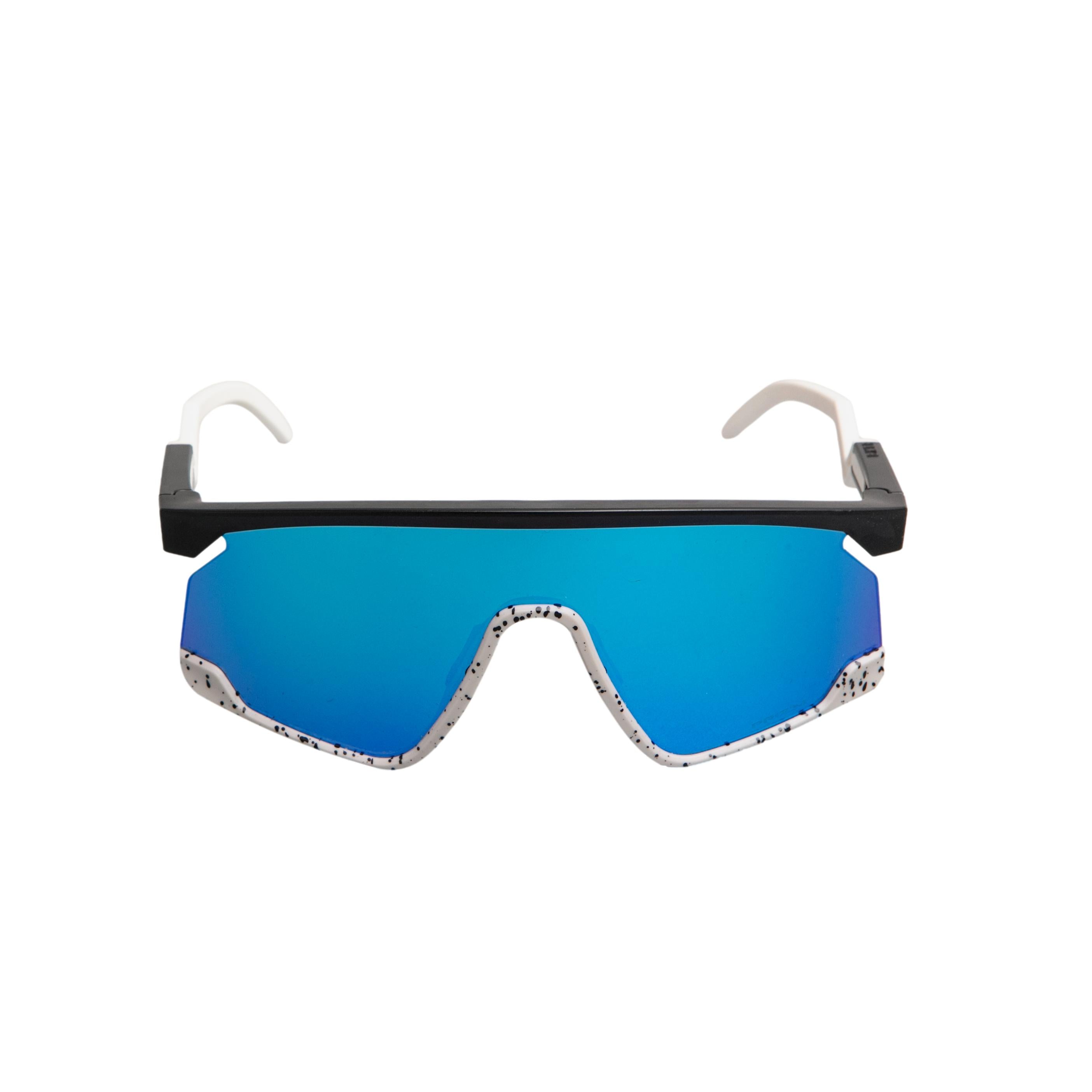 Óculos Unissex Ciclismo Oakley BXTR Mesclado Lente Prizm Sapphire Com Case - Tamanho Único