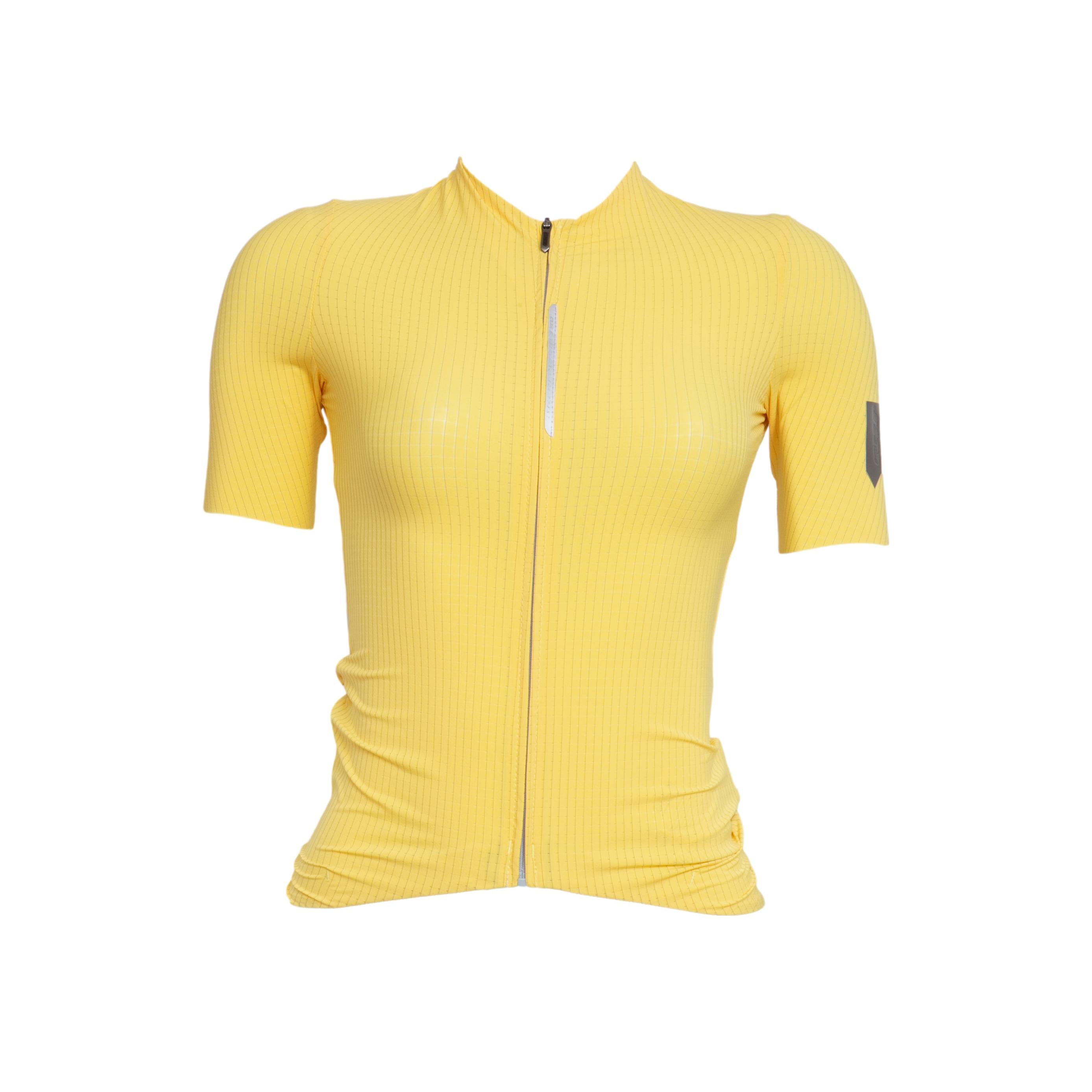 Camiseta Unissex Ciclismo Q36.5 Amarela - Tamanho XS