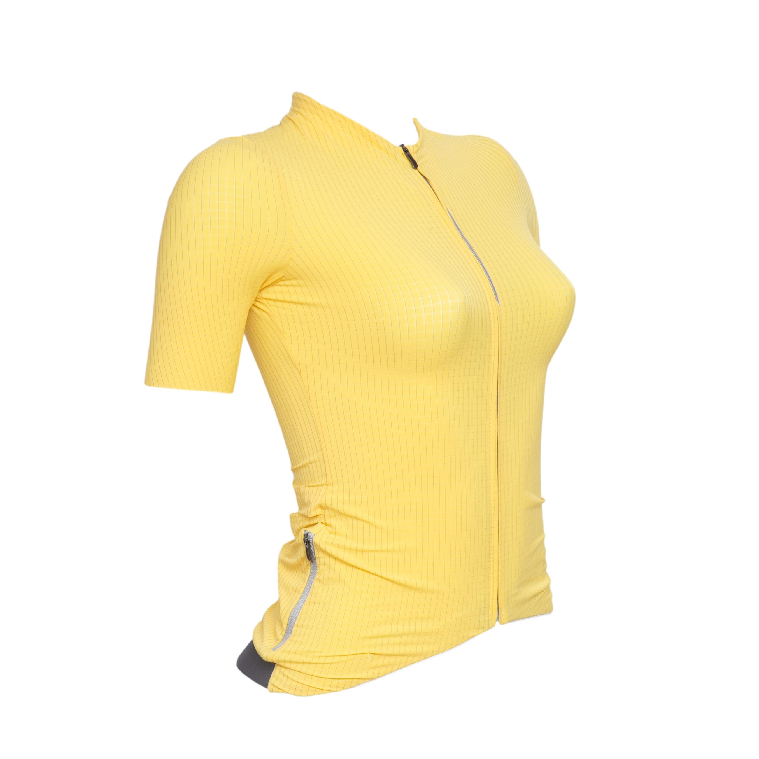 Camiseta Unissex Ciclismo Q36.5 Amarela - Tamanho XS