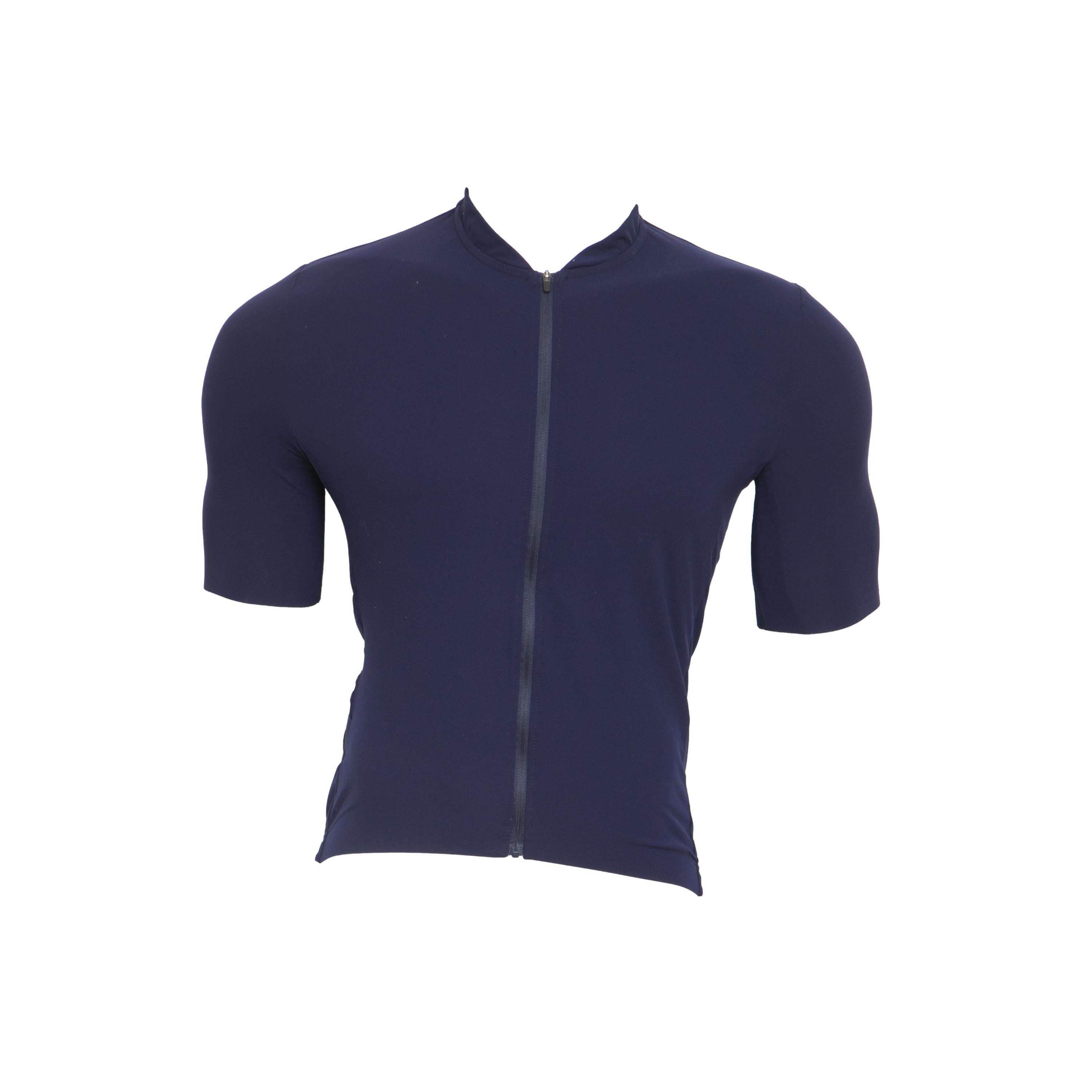 Camiseta Masculina Ciclismo Café Du Cycliste Cote D' Azur Azul Marinho - Tamanho XL