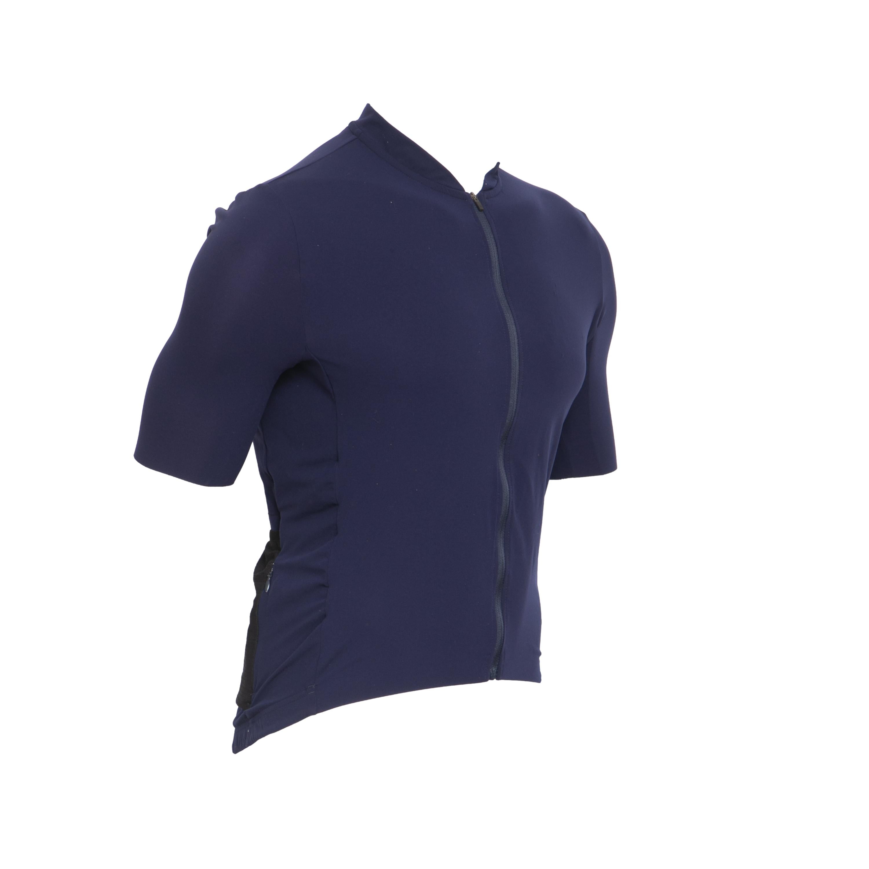 Camiseta Masculina Ciclismo Café Du Cycliste Cote D' Azur Azul Marinho - Tamanho XL