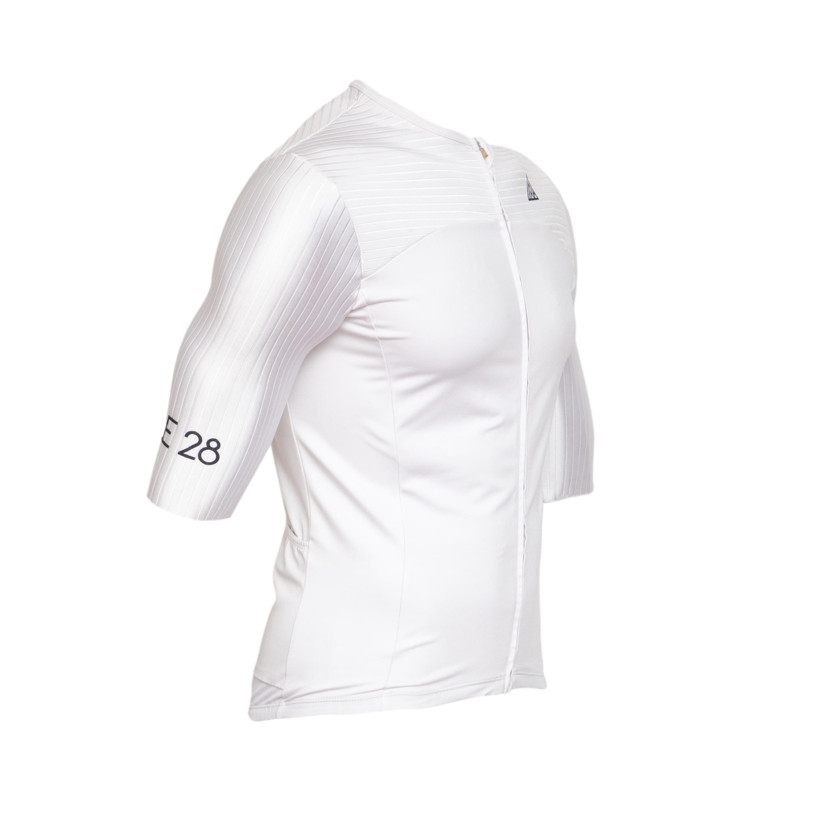 Camiseta Masculina Ciclismo Rule 28 Branca - Tamanho M
