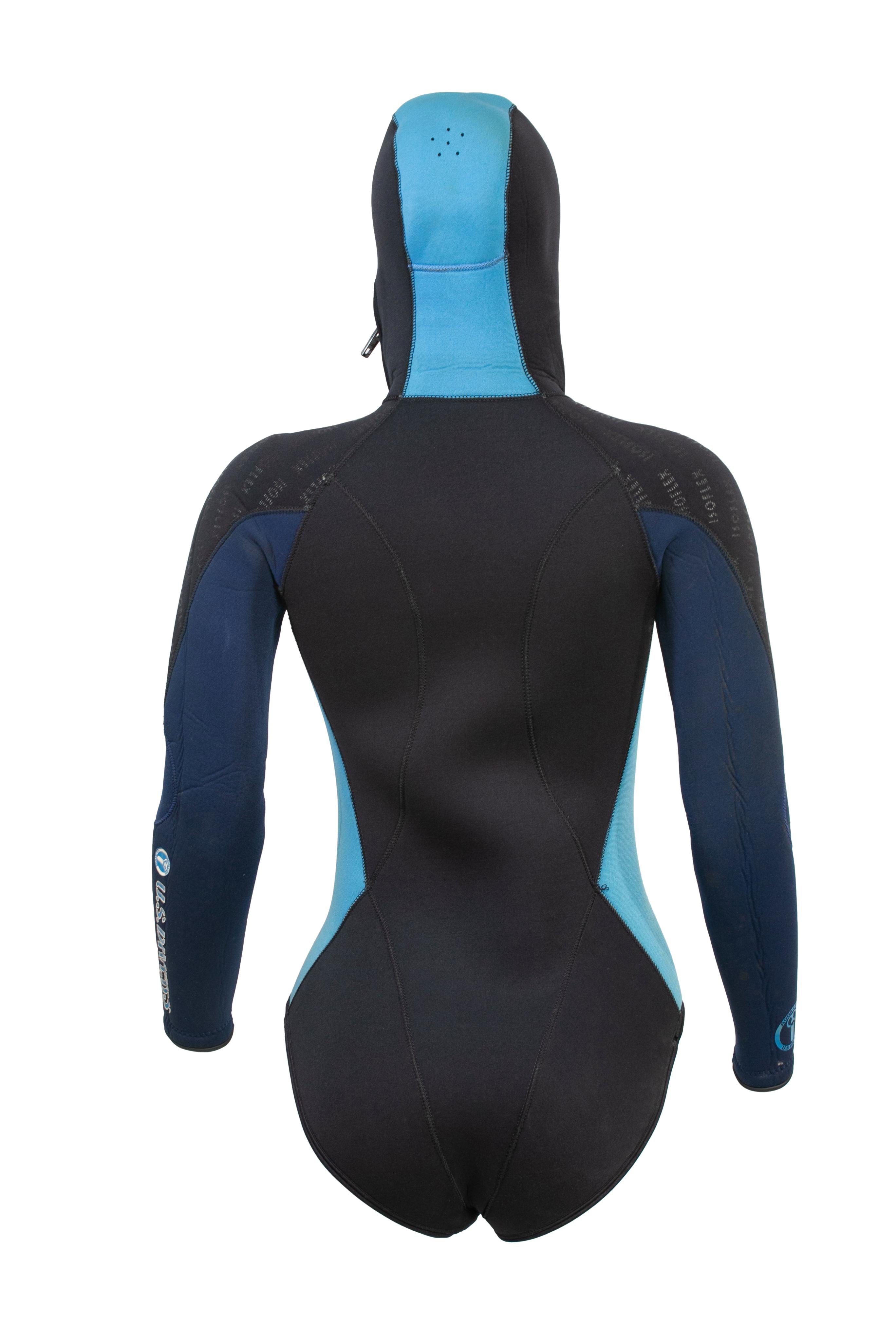 Roupa Para Mergulho Feminina Neoprene Aqua Long U.S Divers - Tamanho Único